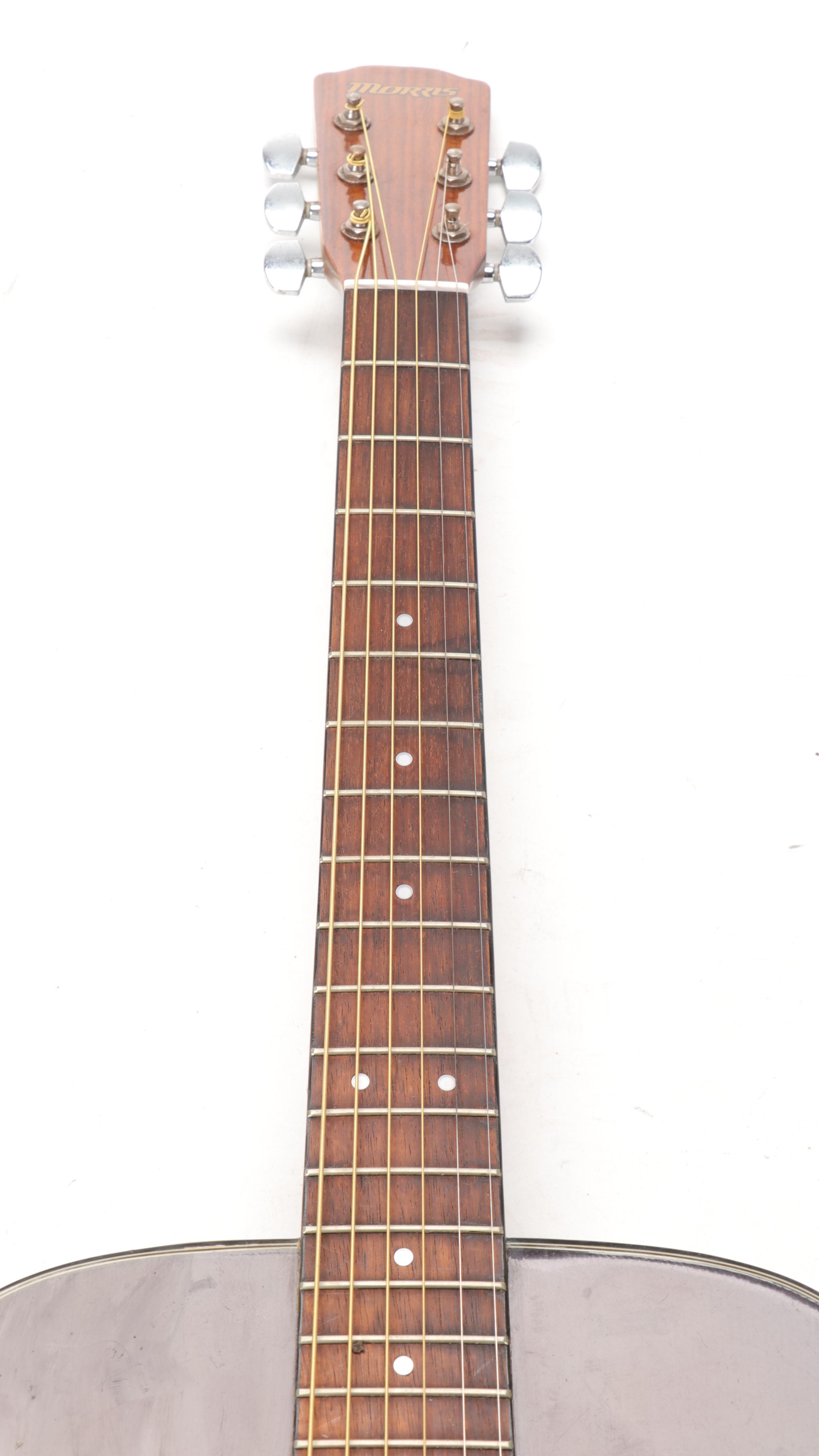 Morris Model MF-255TS Acoustic Guitar