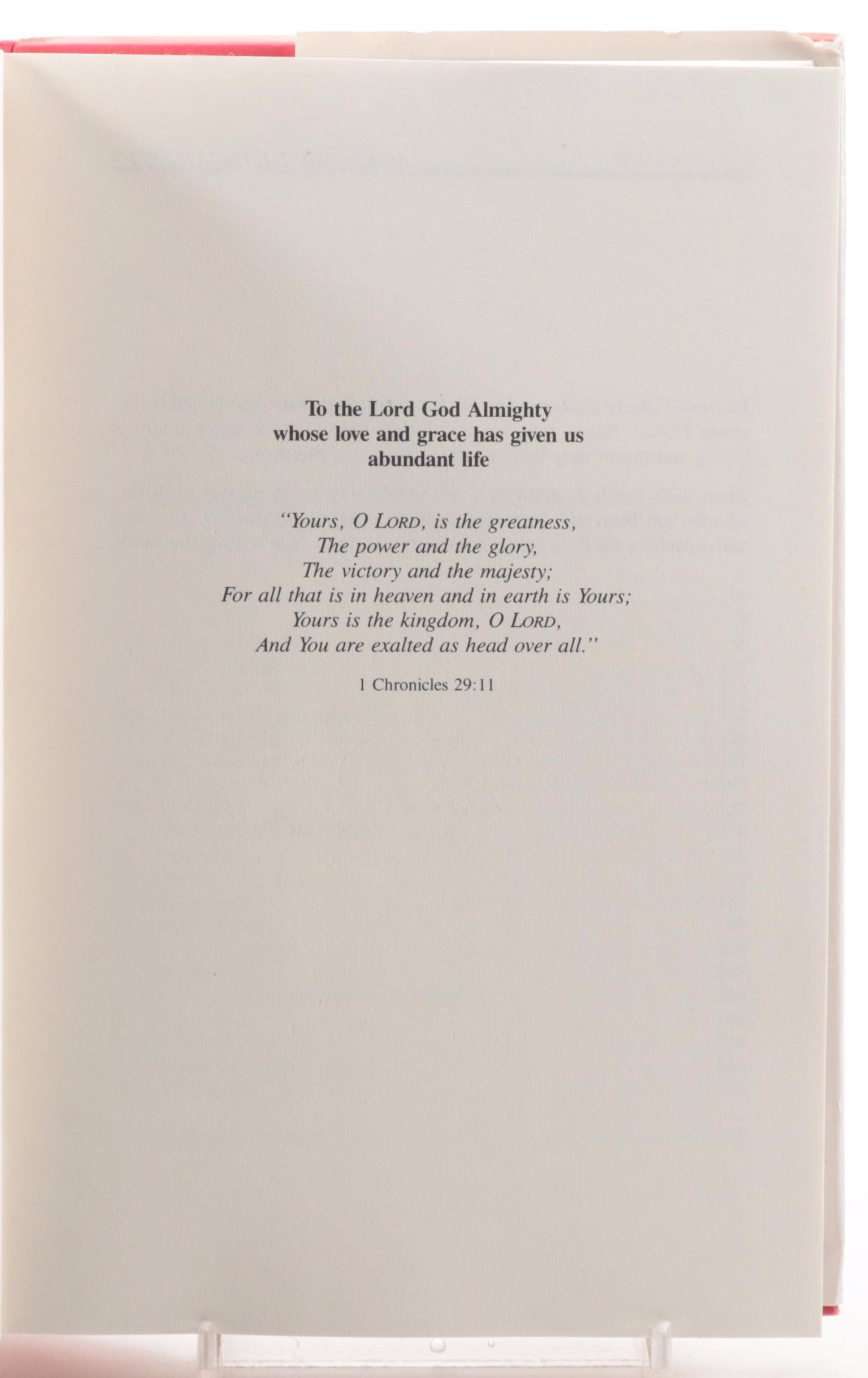 Signed Fifth Printing "Moonwalker" by Charlie and Dotty Duke, 1998