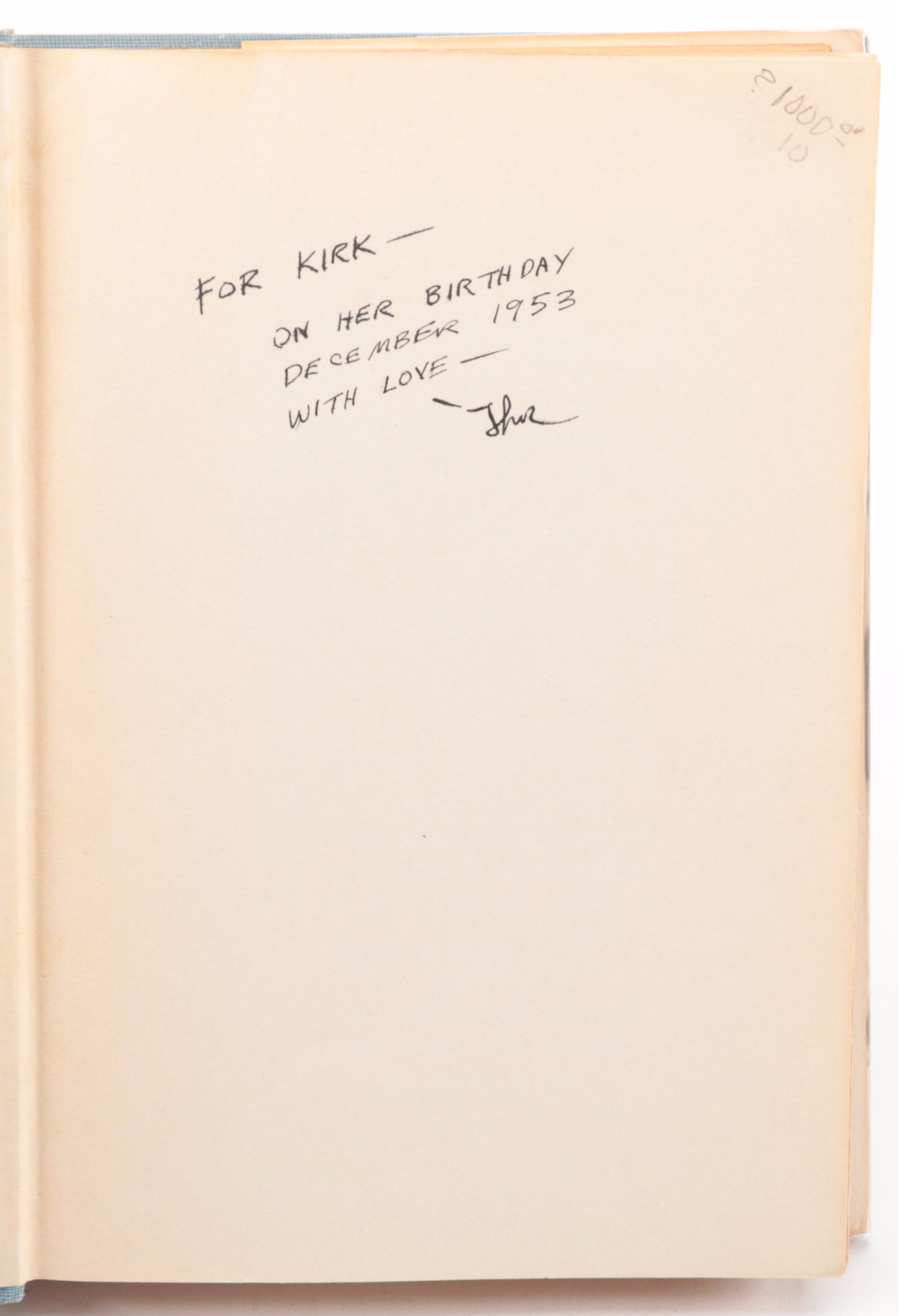 First Edition "The Old Man and the Sea" by Ernest Hemingway, 1952
