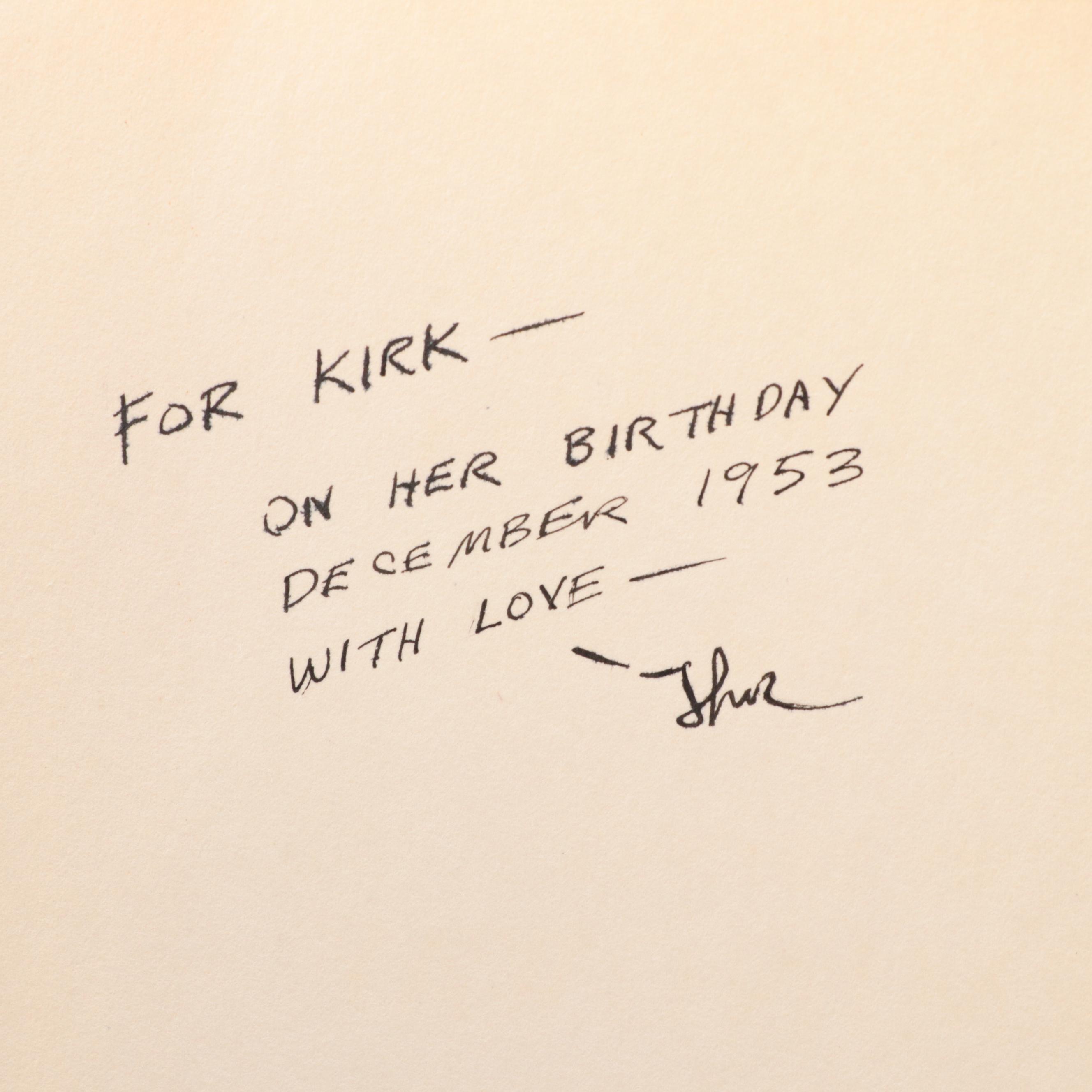 First Edition "The Old Man and the Sea" by Ernest Hemingway, 1952