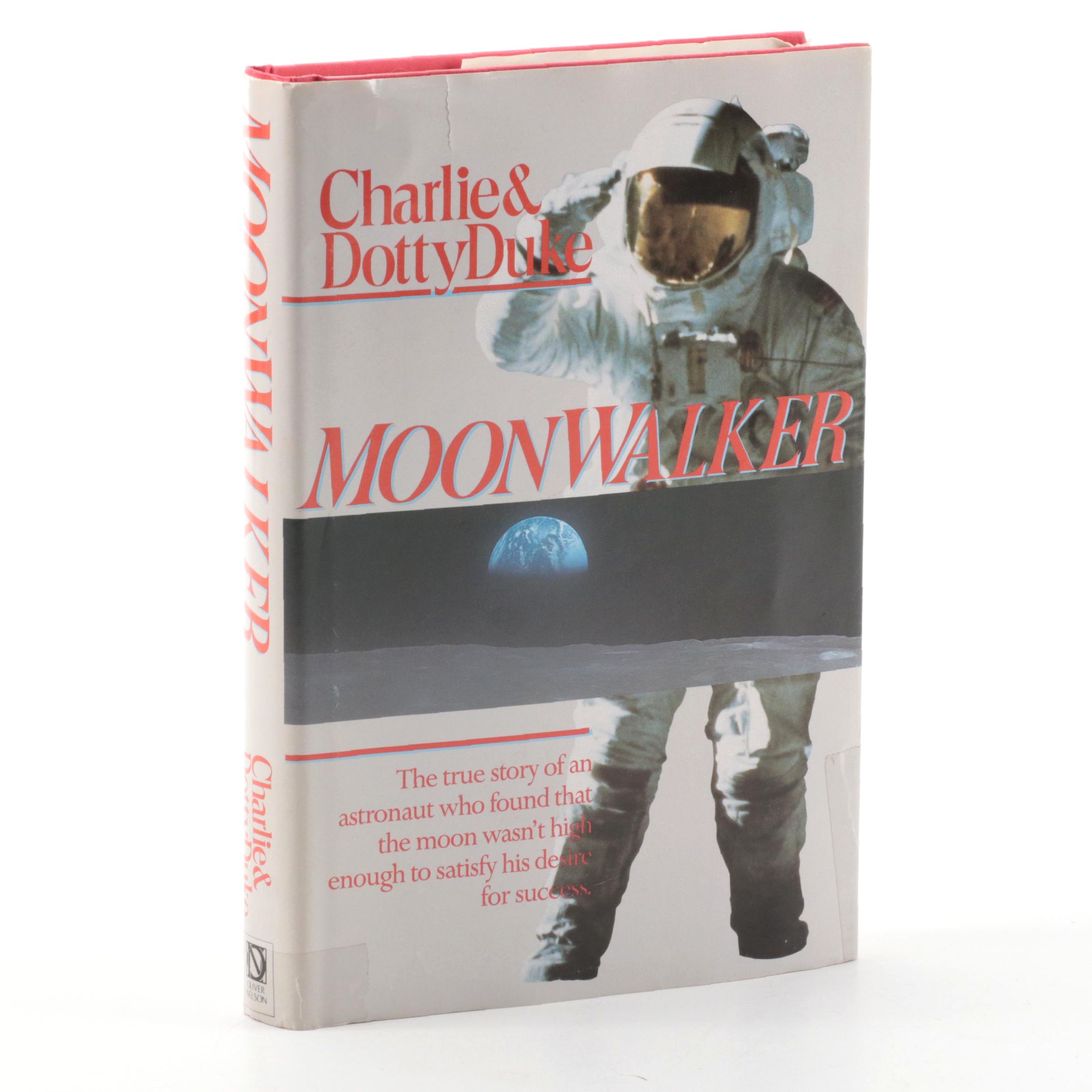 Signed Fifth Printing "Moonwalker" by Charlie and Dotty Duke, 1998