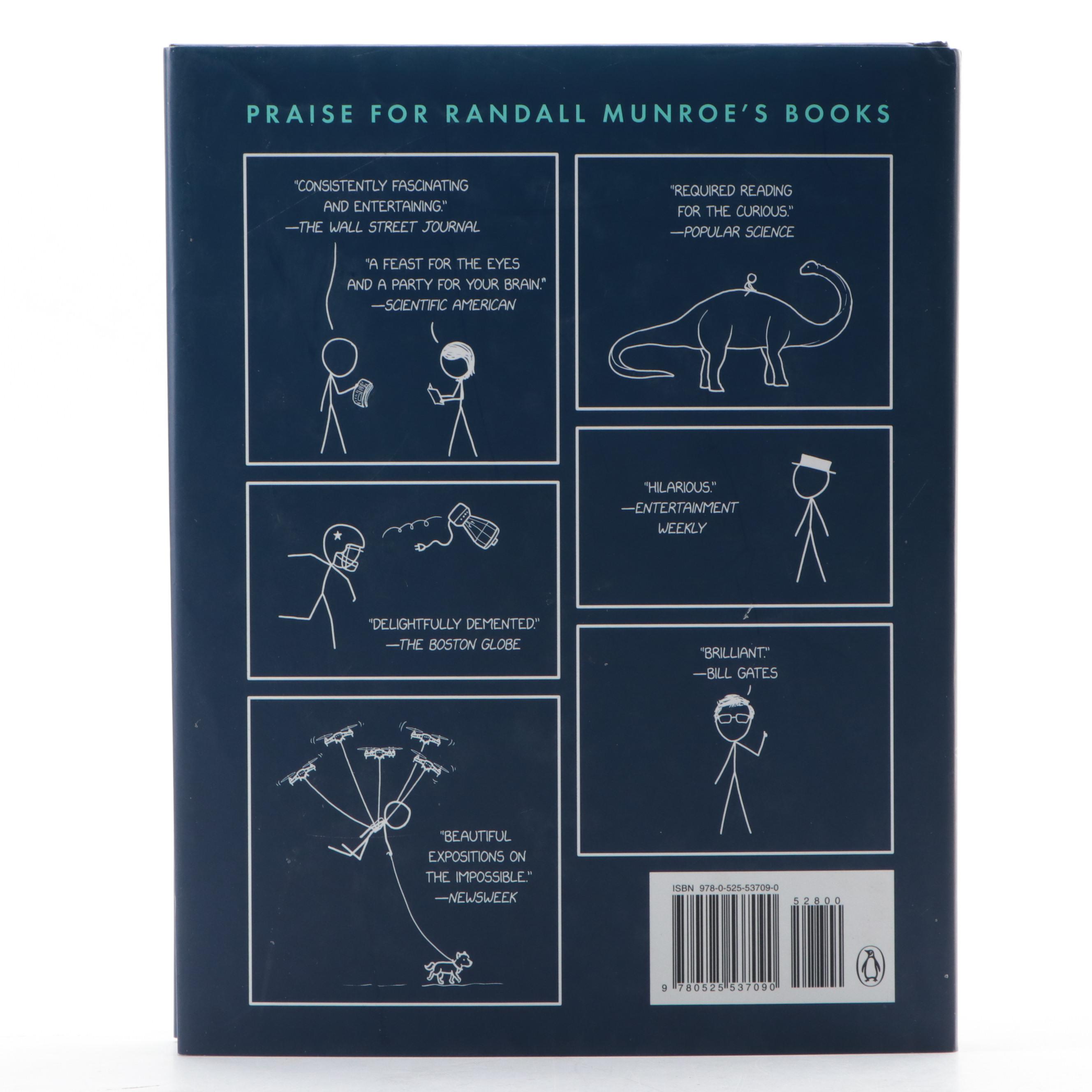 Signed First Edition "How To" by Randall Munroe, 2019