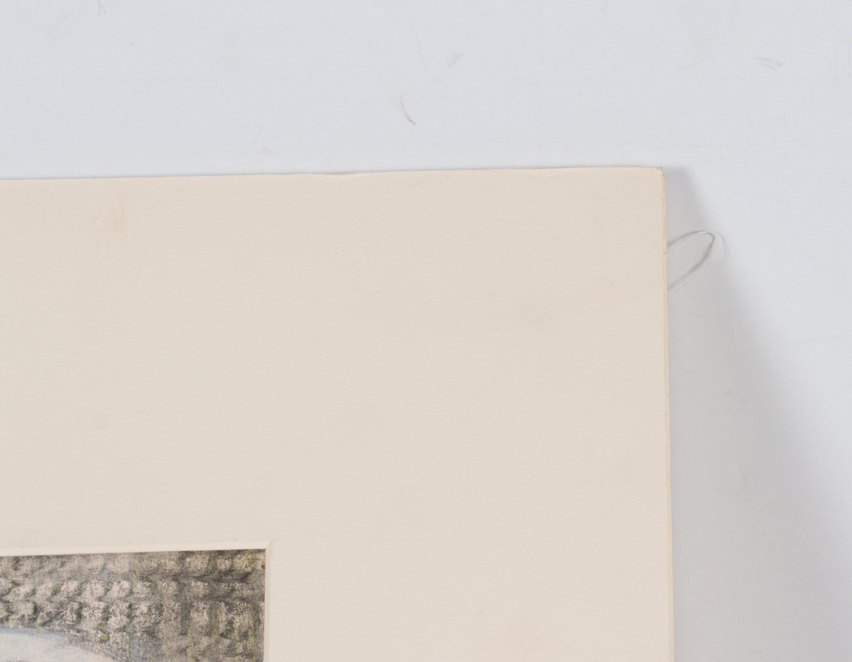 Mark Mignerey Drawing "Cat and Lizard," 1984