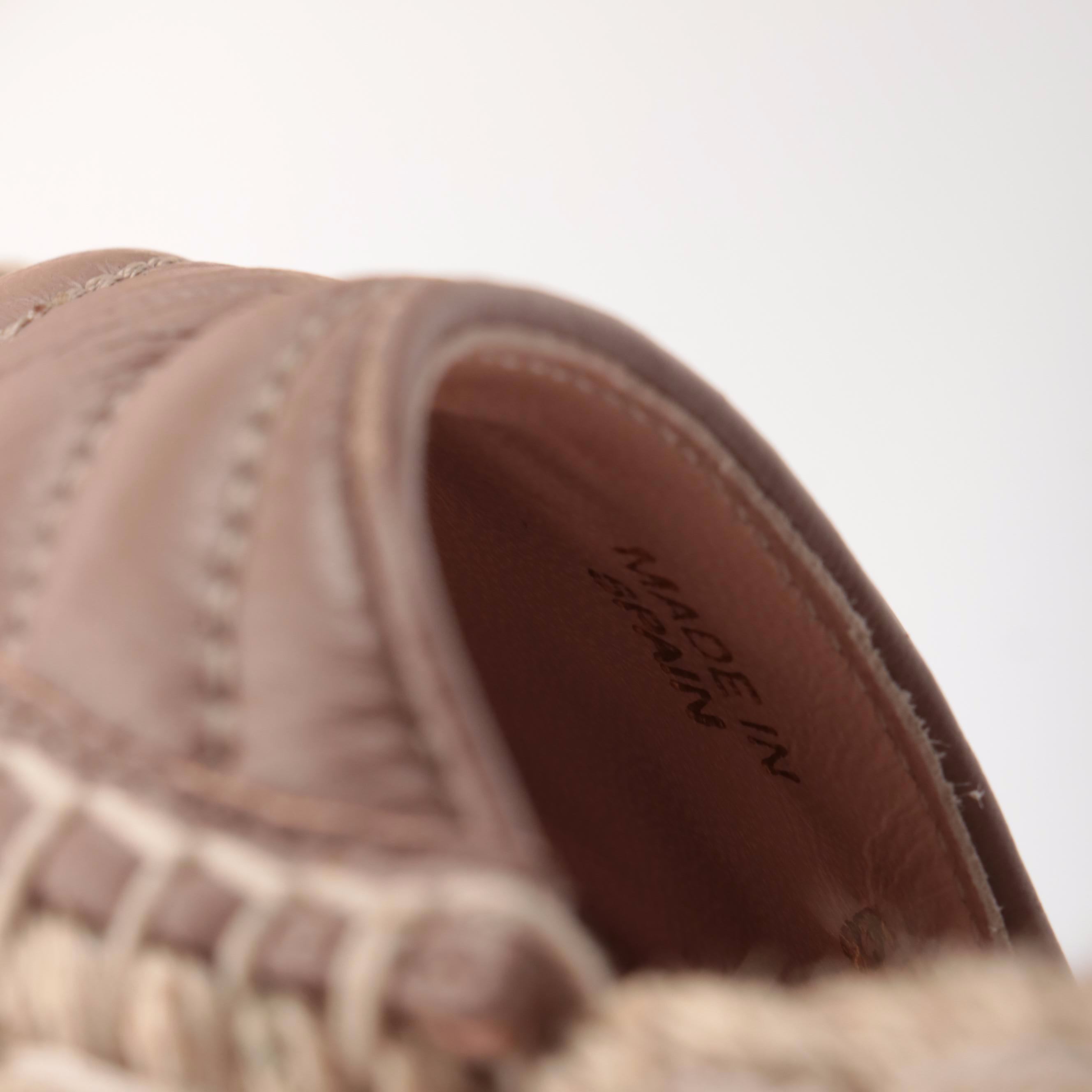 Gucci Marmont Matelasse Leather Espadrille Wedges