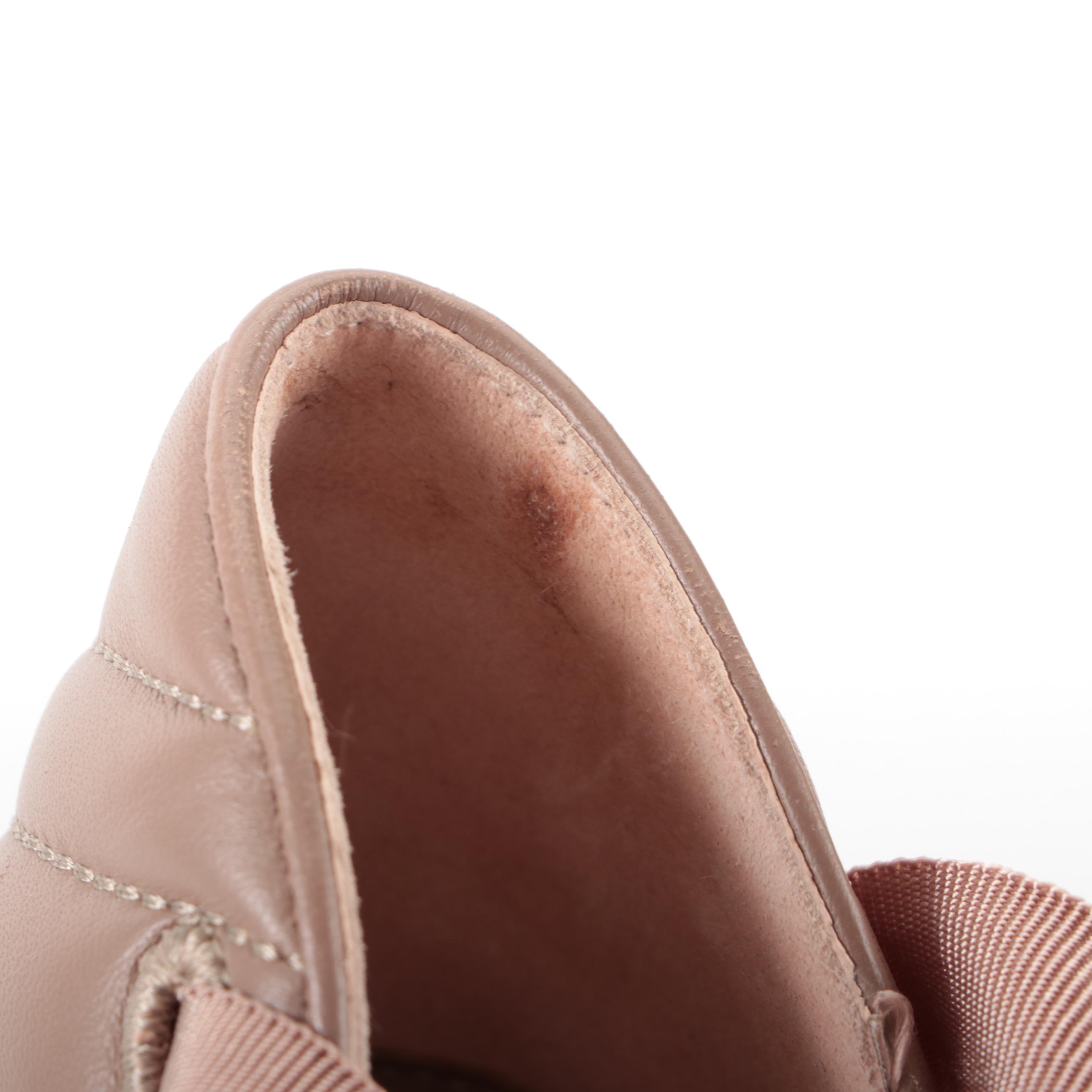 Gucci Marmont Matelasse Leather Espadrille Wedges