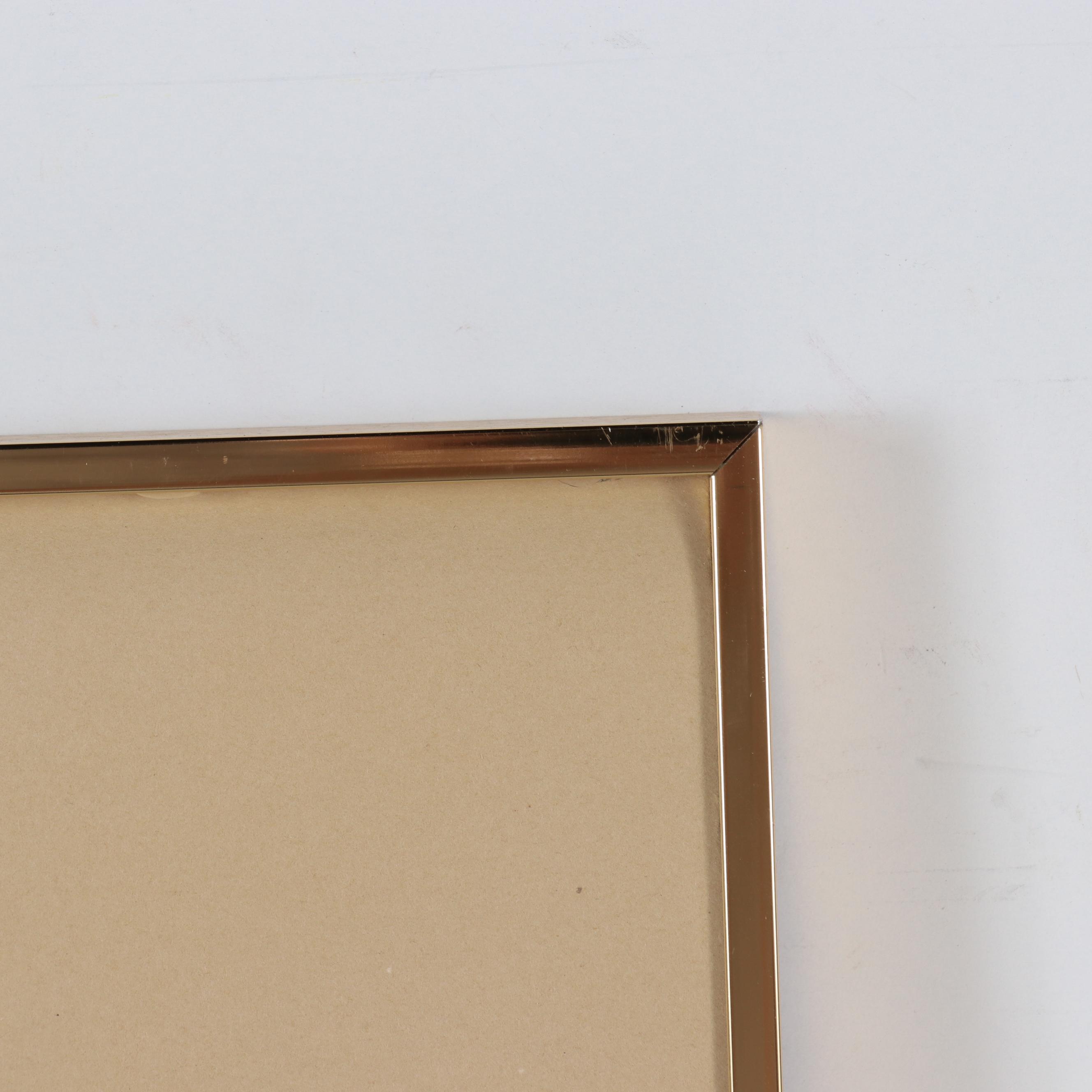 Sarah Roush Abstract Mixed Media Painting, Circa 2000