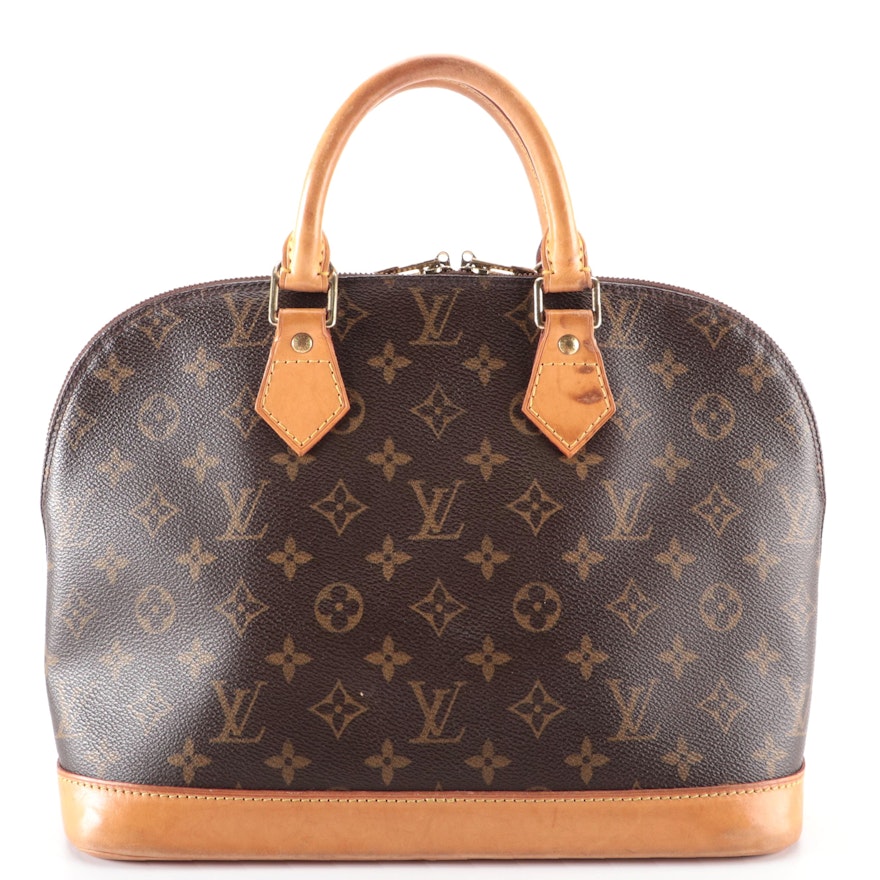 Louis Vuitton Alma PM Bag in Monogram Canvas