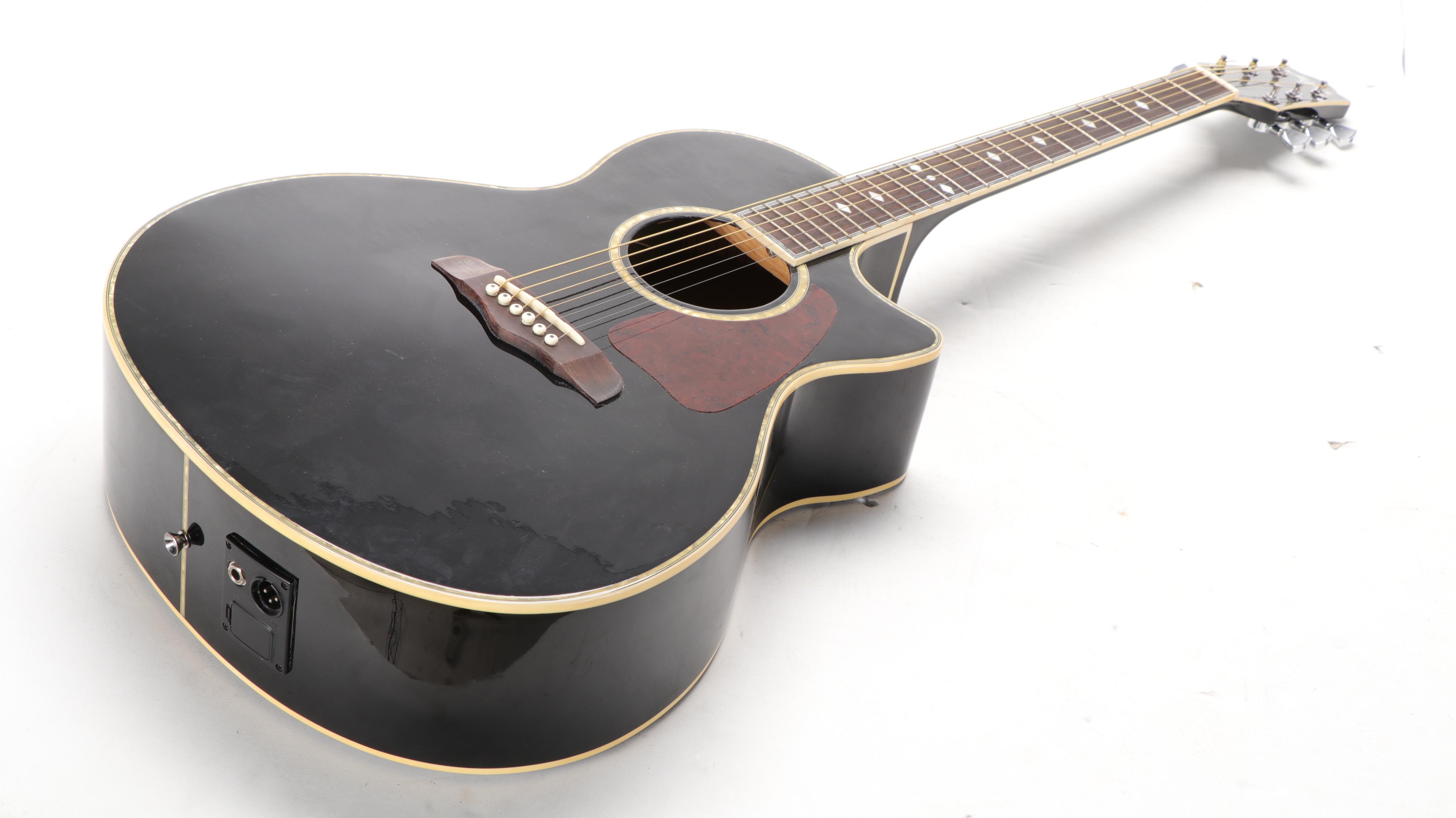 StarSun for Miguel's Music Model YEA-330CE Acoustic-Electric Guitar, 2006