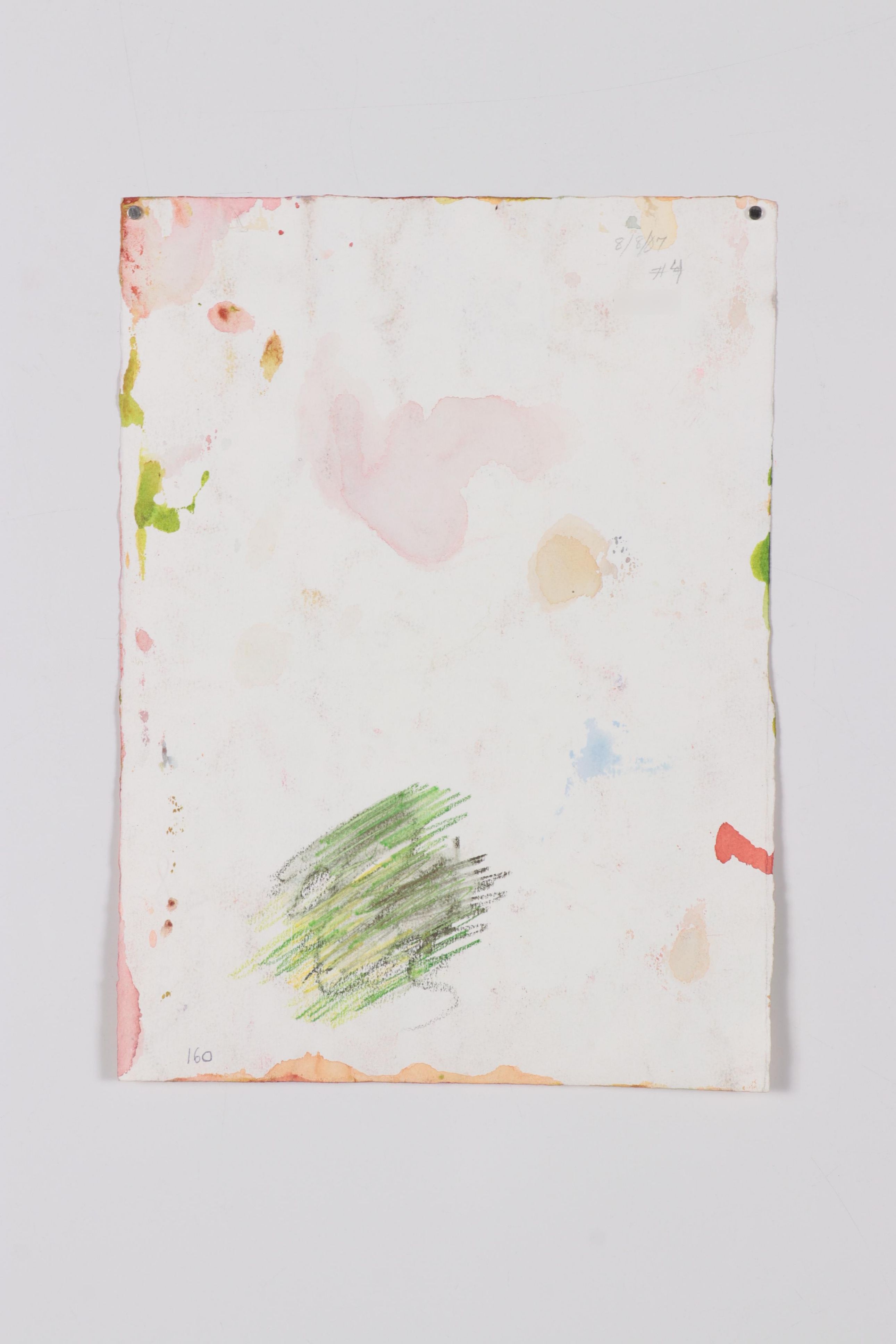 Sarah Roush Abstract Mixed Media Painting, 2007