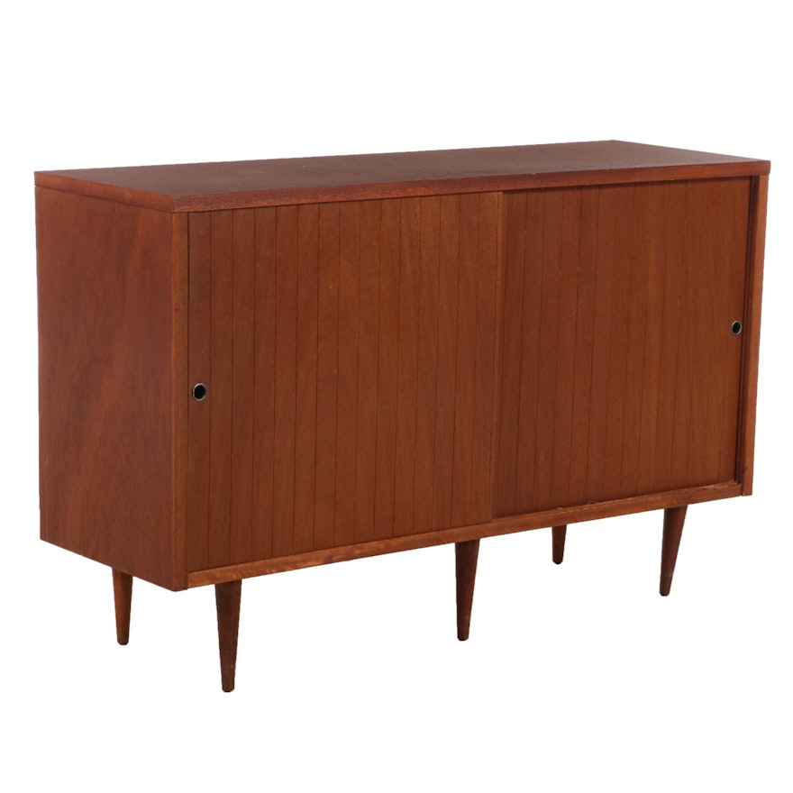 Mid Century Modern Walnut Cabinet