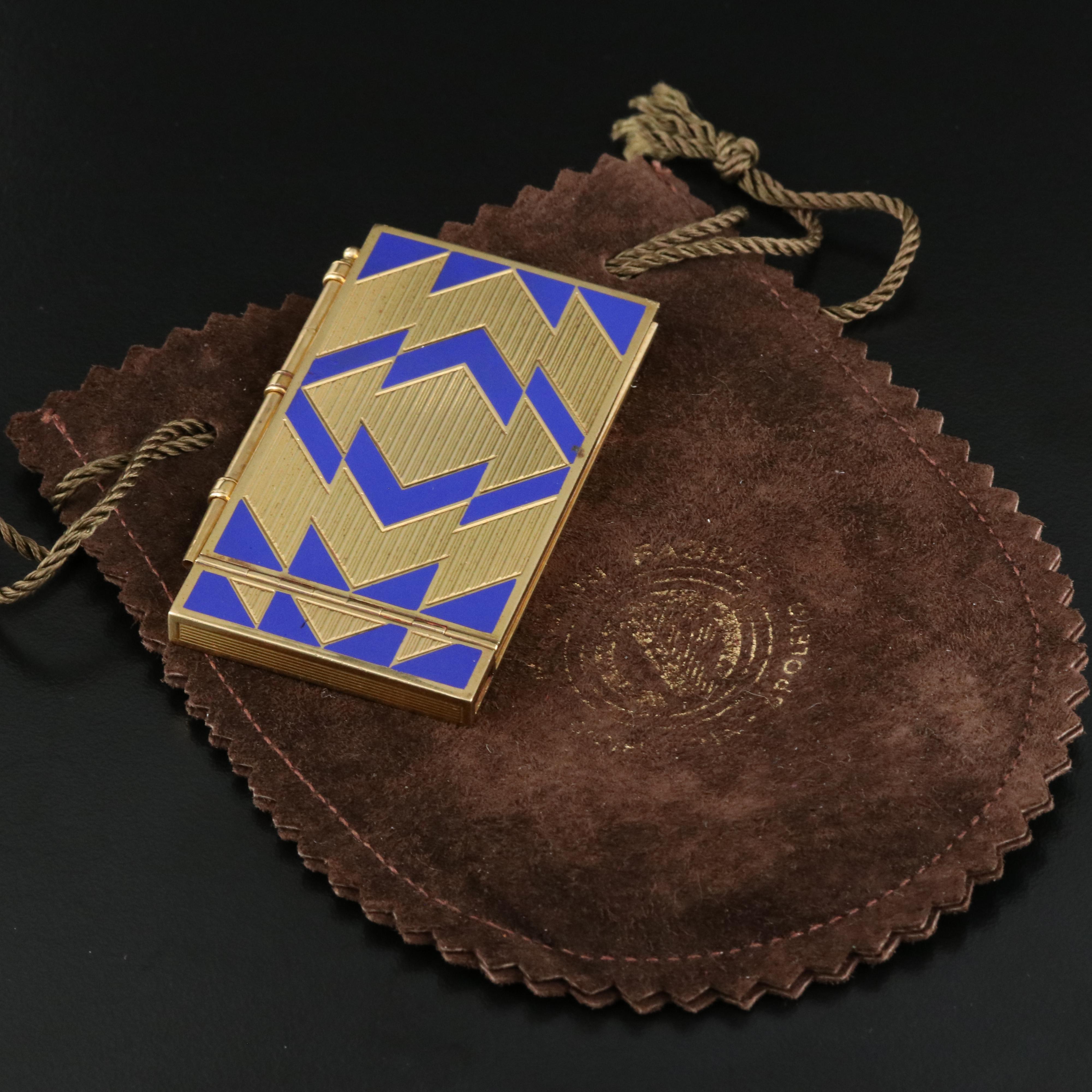 Chaumet 18K Jotter with Pencil and Enamel Detail