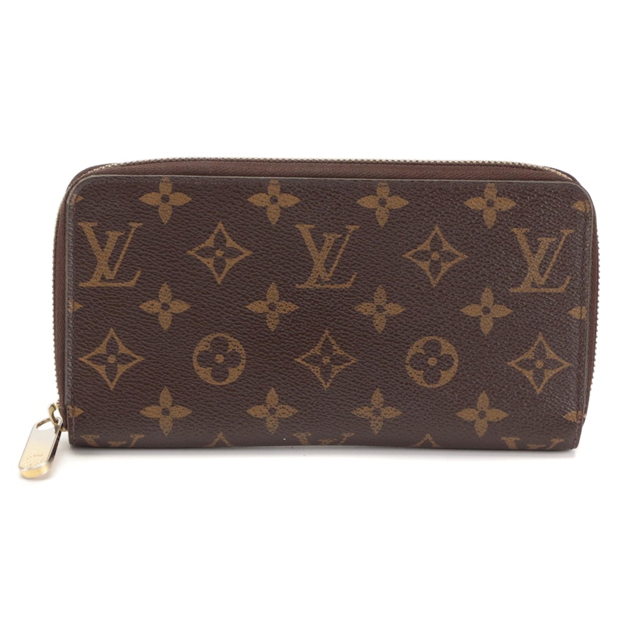 Louis Vuitton Zippy Wallet in Monogram Canvas