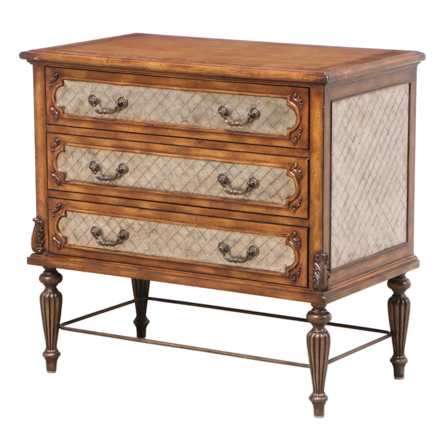 Louis XVI Style Three-Drawer Commode