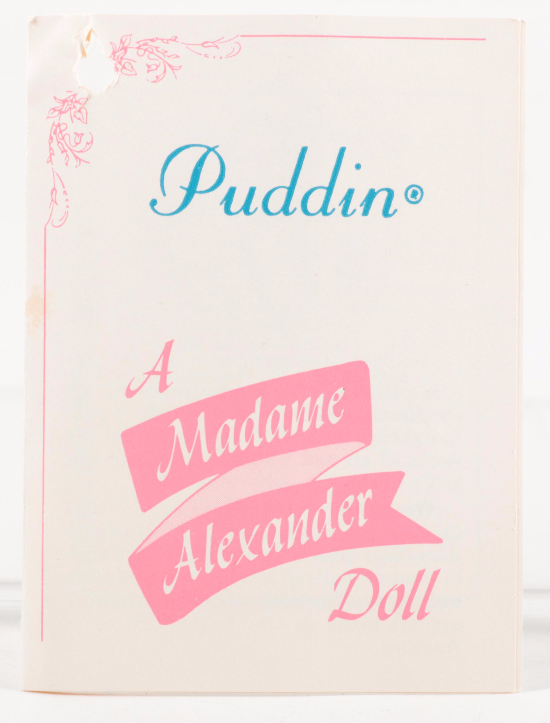 Madame Alexander "Sweet Tears", "Pudding", "Polly Ana" and Other Dolls