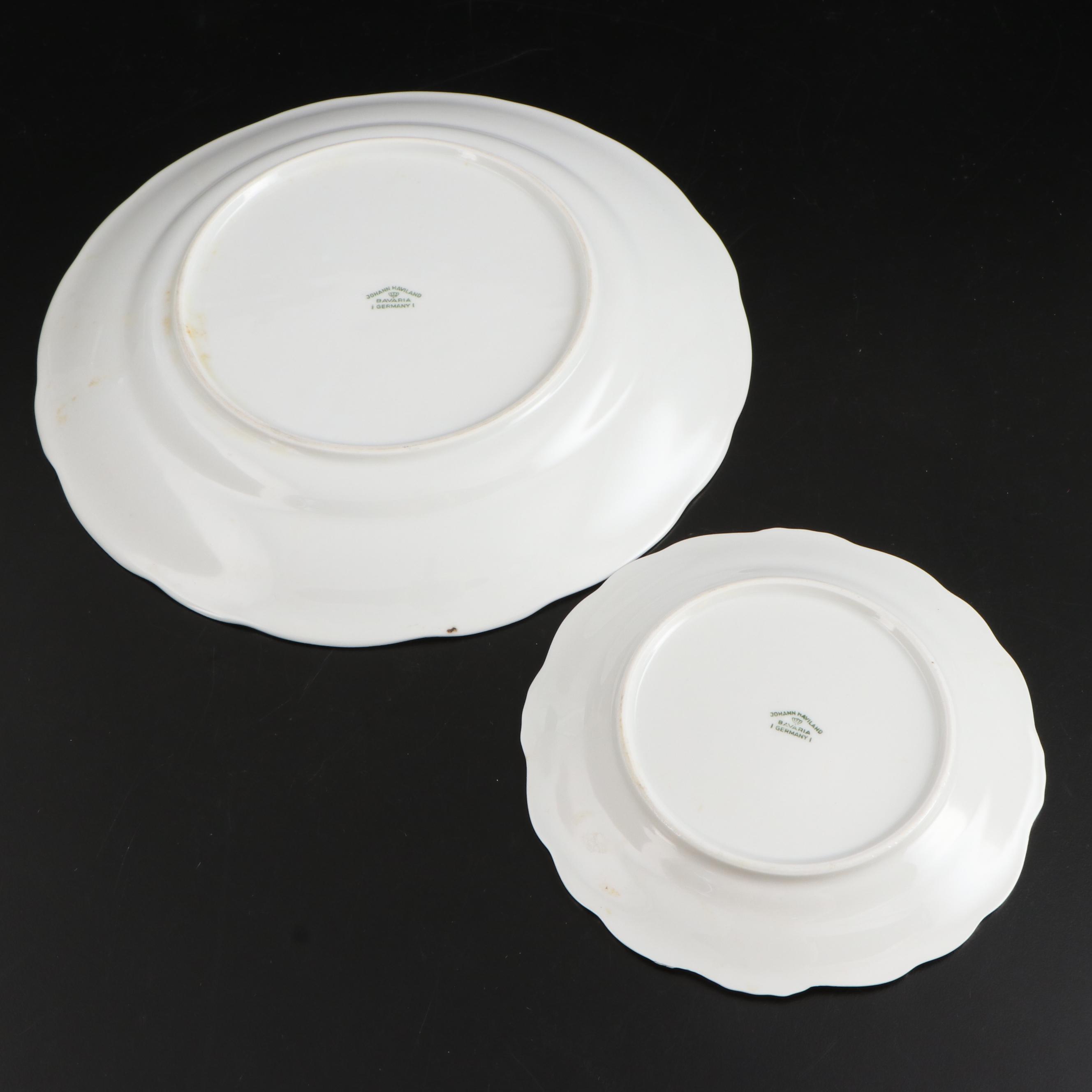 Johann Haviland "Blue Garland" Porcelain Dinnerware, 1953-1990