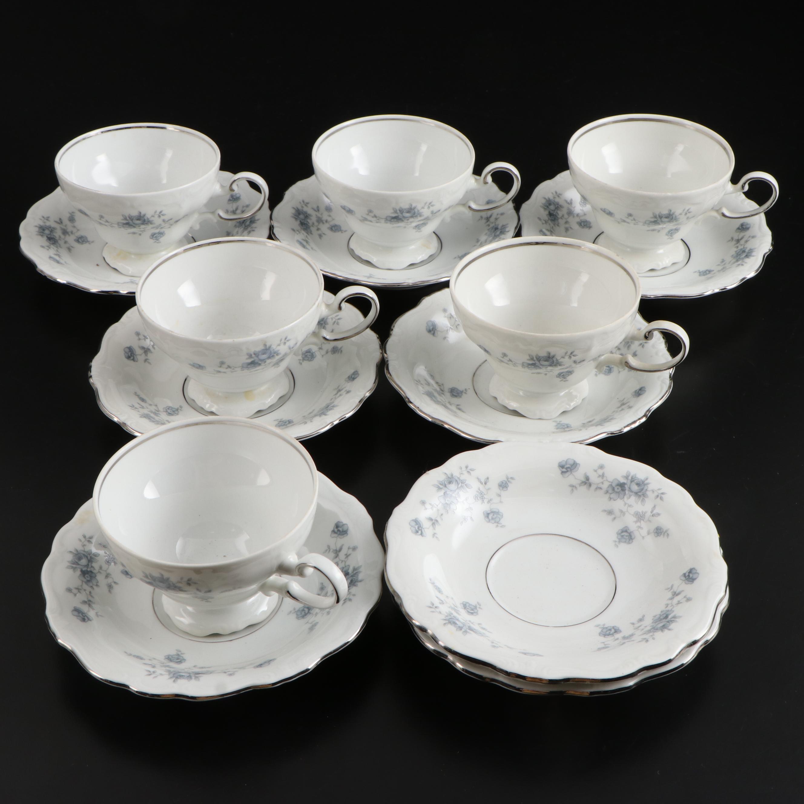 Johann Haviland "Blue Garland" Porcelain Dinnerware, 1953-1990