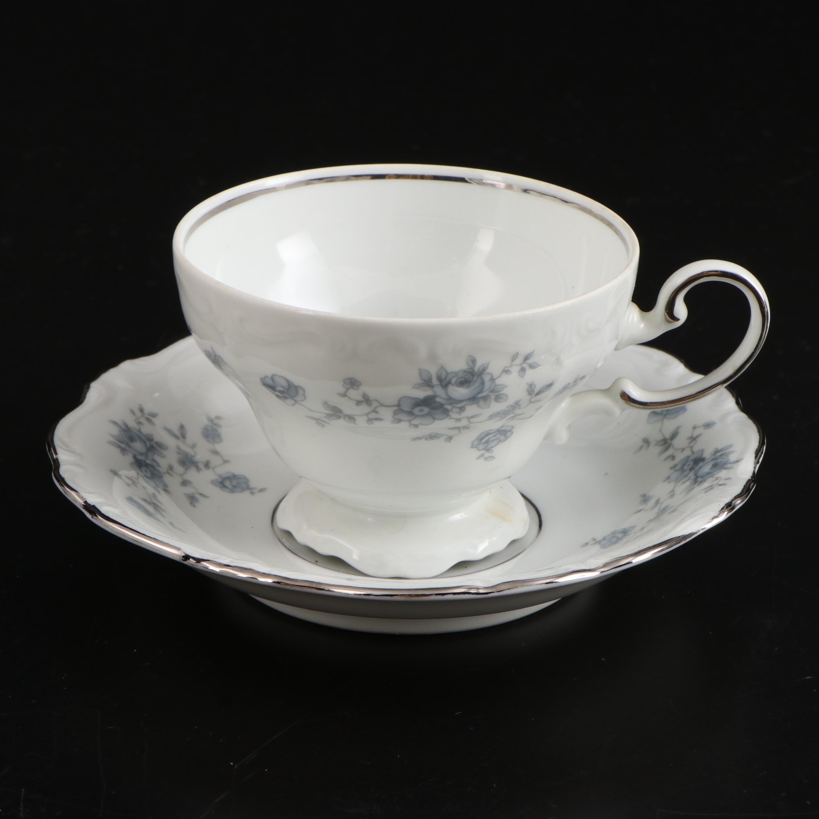 Johann Haviland "Blue Garland" Porcelain Dinnerware, 1953-1990