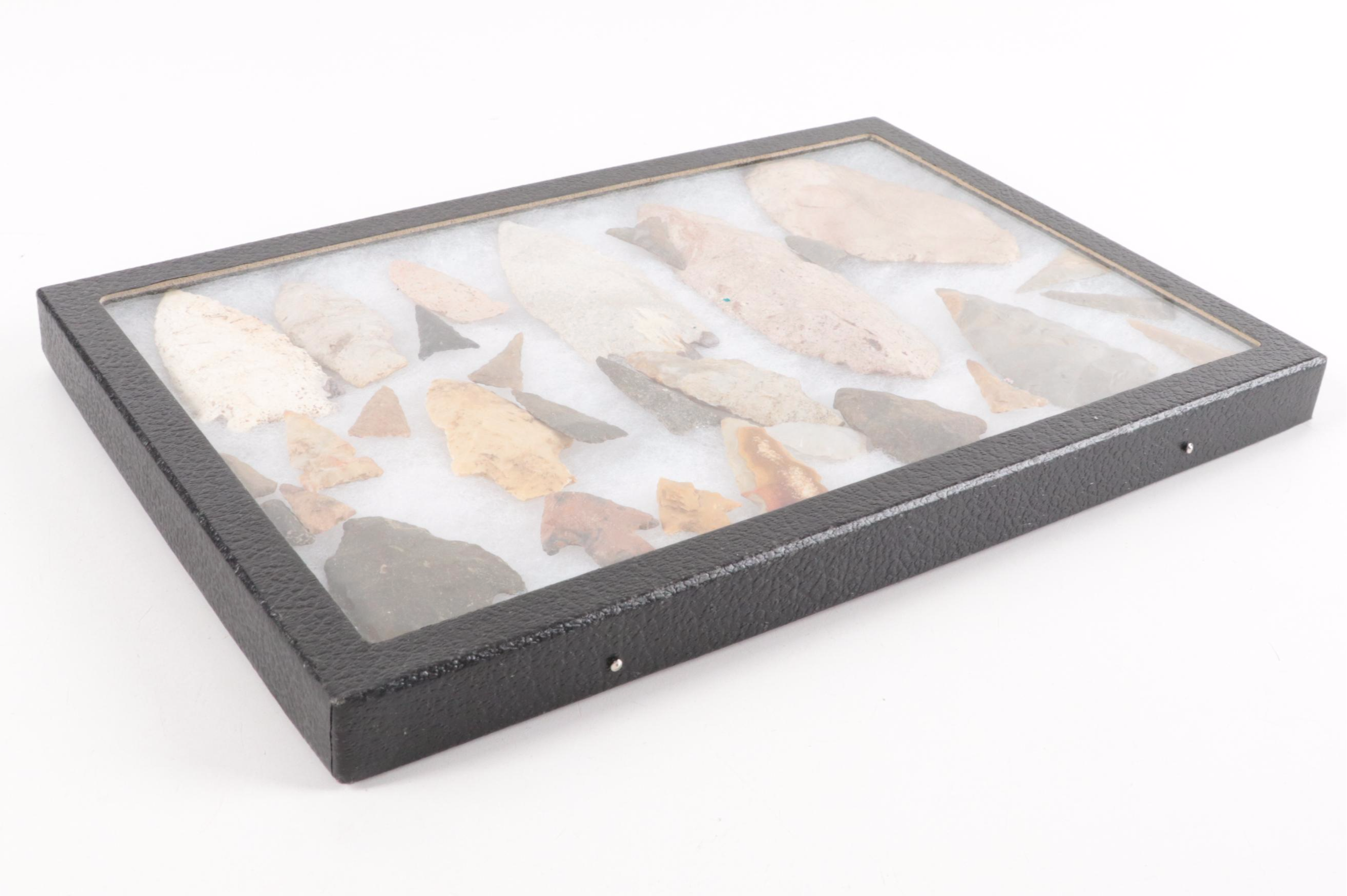 Notched Stone Projectile Points and Blades