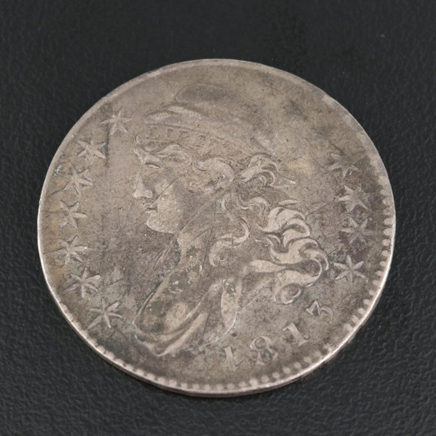 1813 Capped Bust Silver Half Dollar