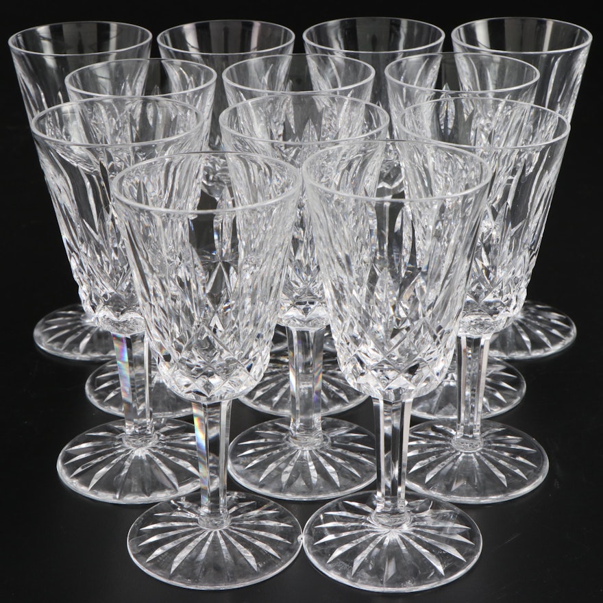 Waterford Crystal "Lismore" Sherry Glasses
