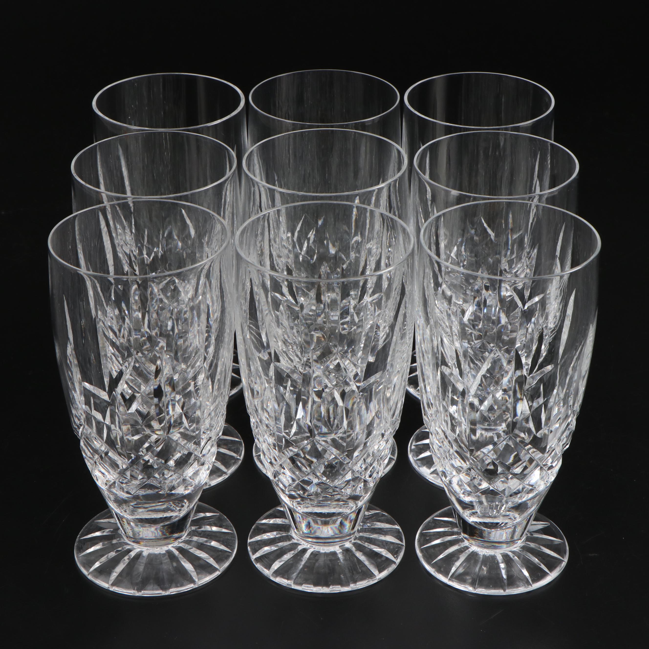 Waterford Crystal "Lismore" Iced Tea Glasses