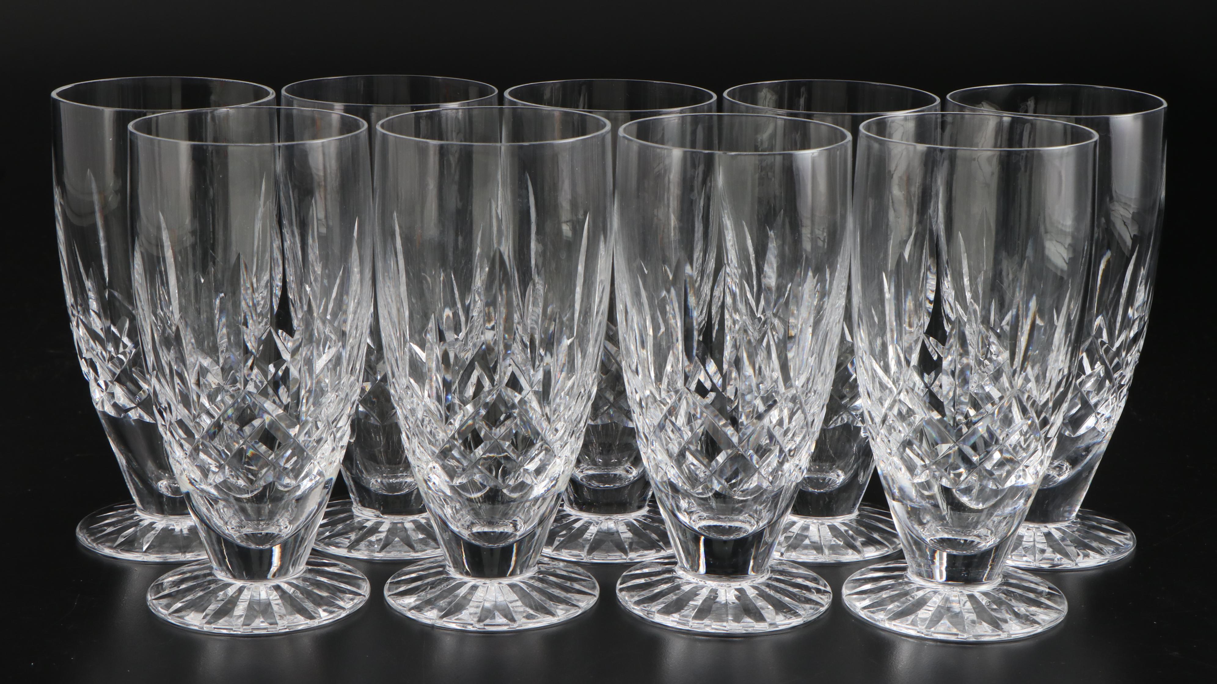 Waterford Crystal "Lismore" Iced Tea Glasses