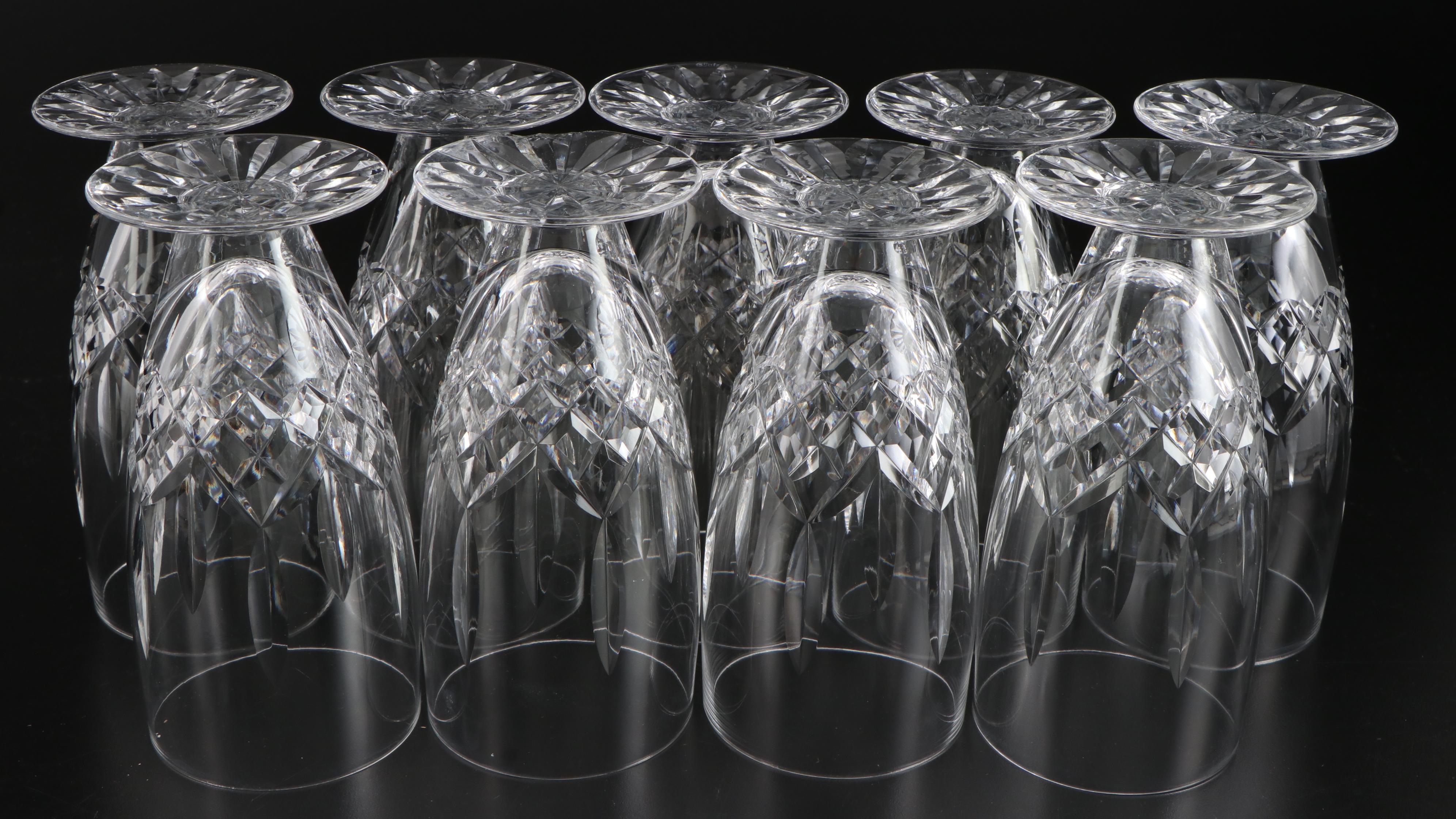 Waterford Crystal "Lismore" Iced Tea Glasses