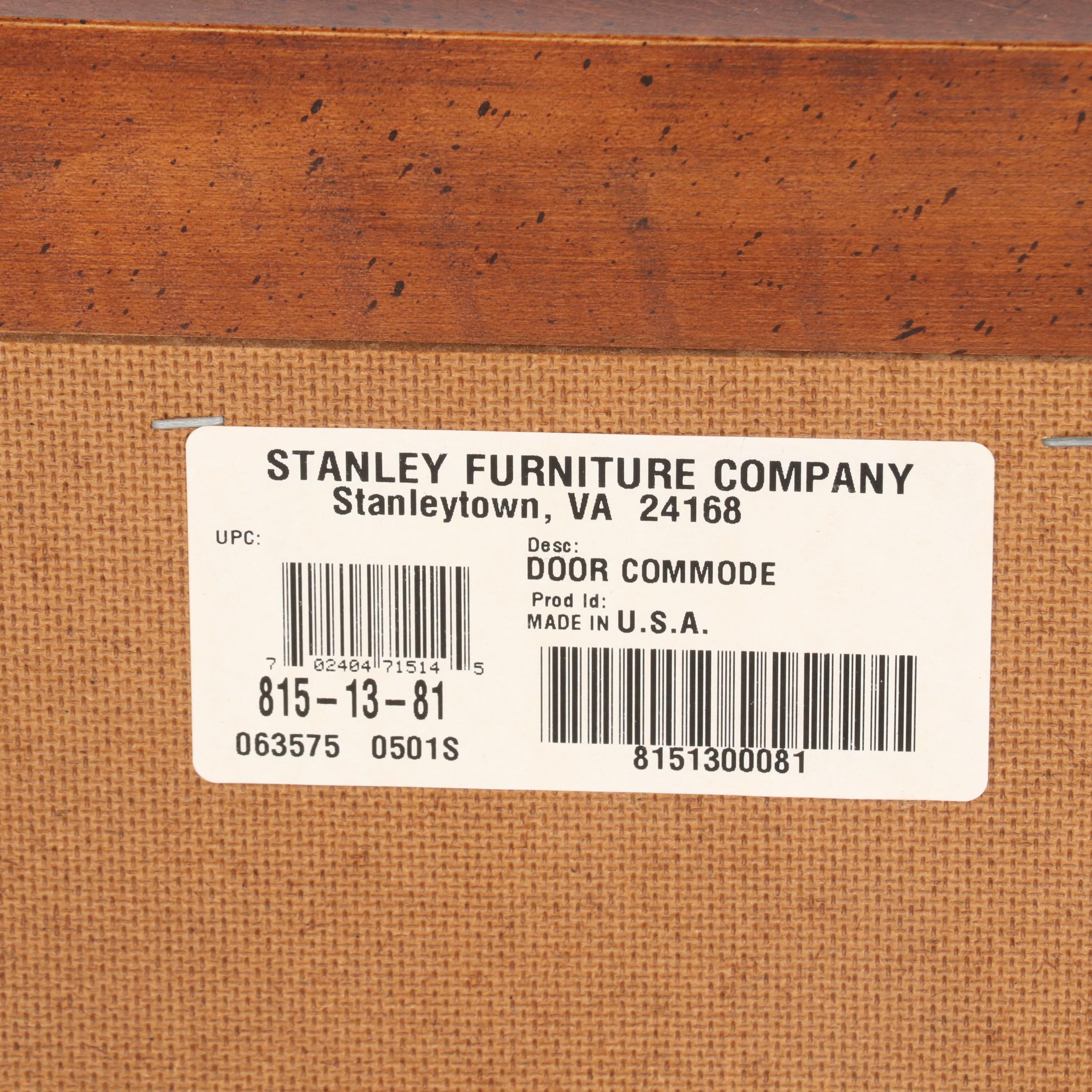 Pair of Stanley Nightstands with Faux Marble Top Inserts