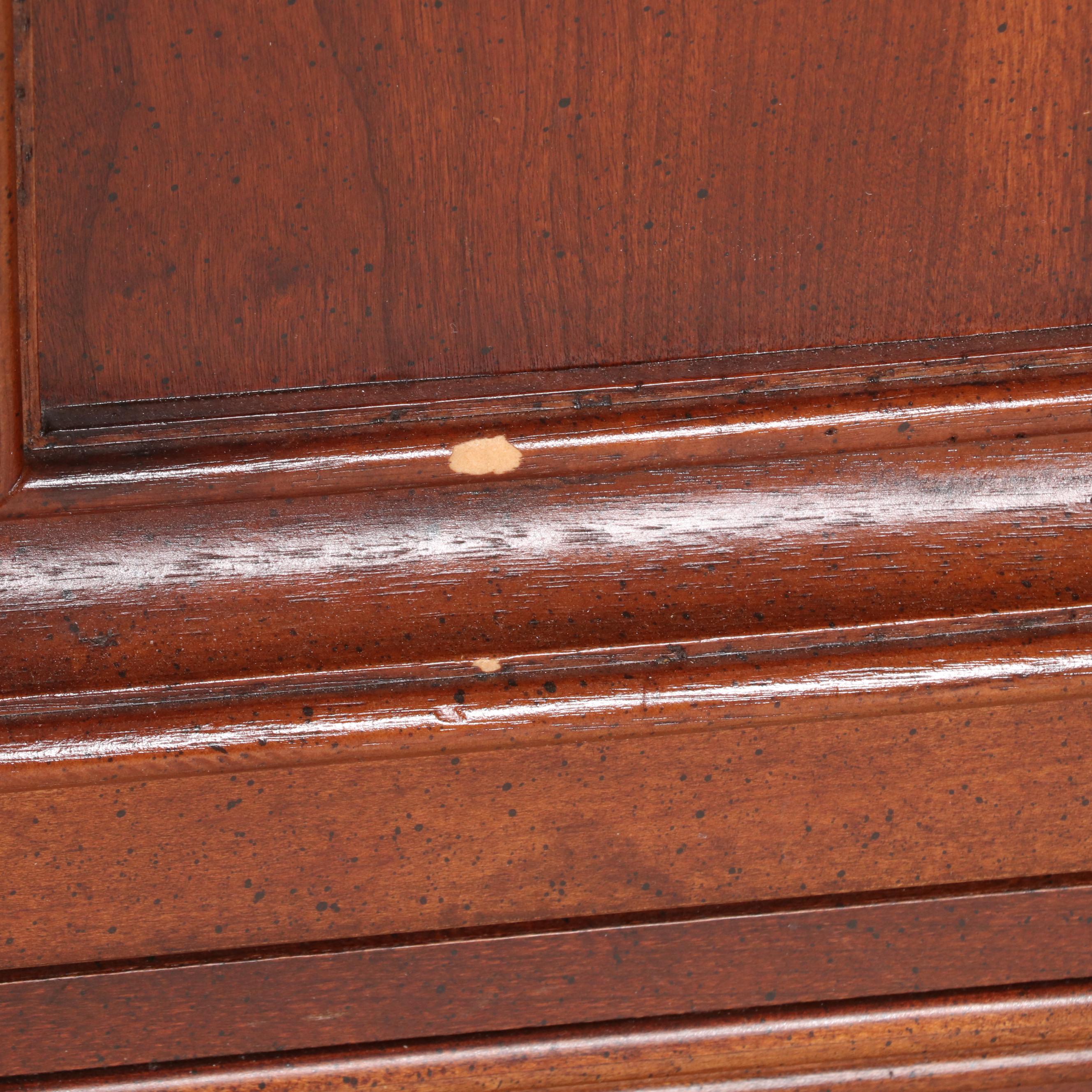 Pair of Stanley Nightstands with Faux Marble Top Inserts