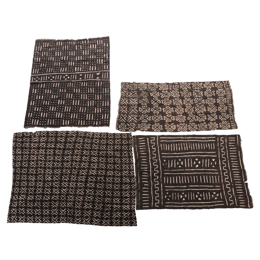 West African Hand-Woven and Dyed Mudcloth