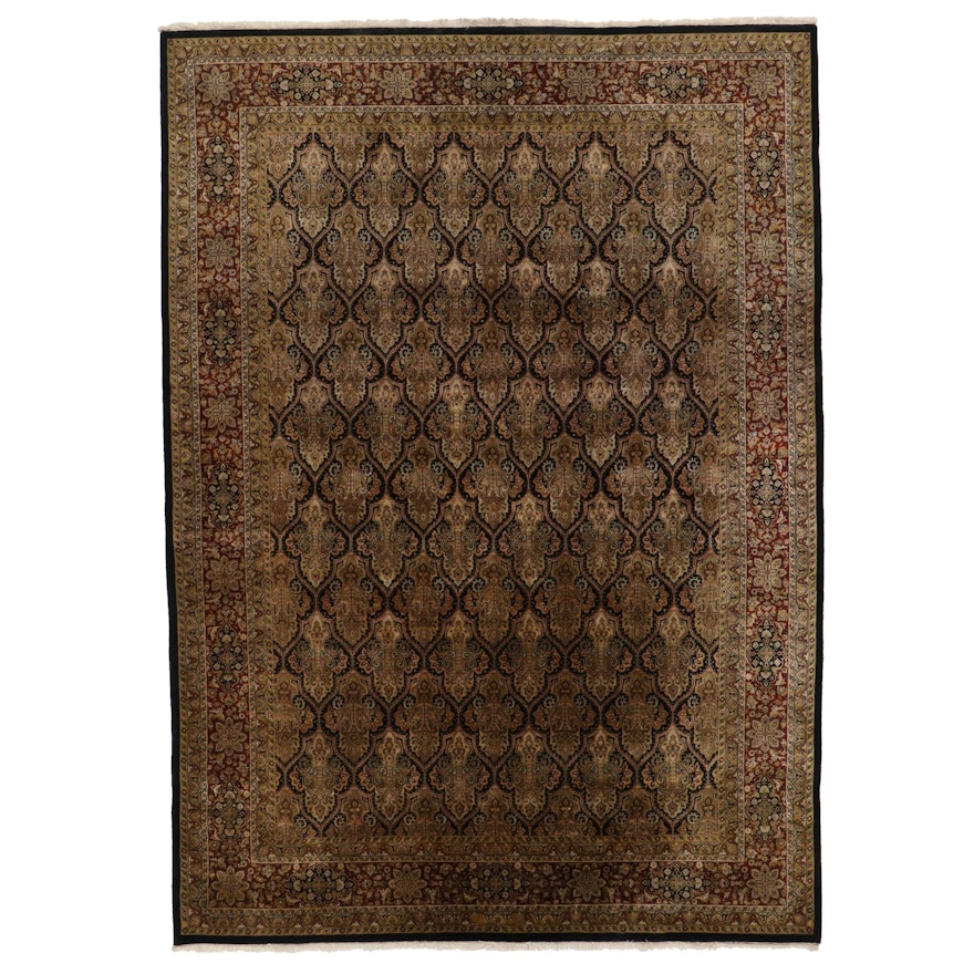 9'10 x 14' Hand-Knotted Persian Room Sized Rug