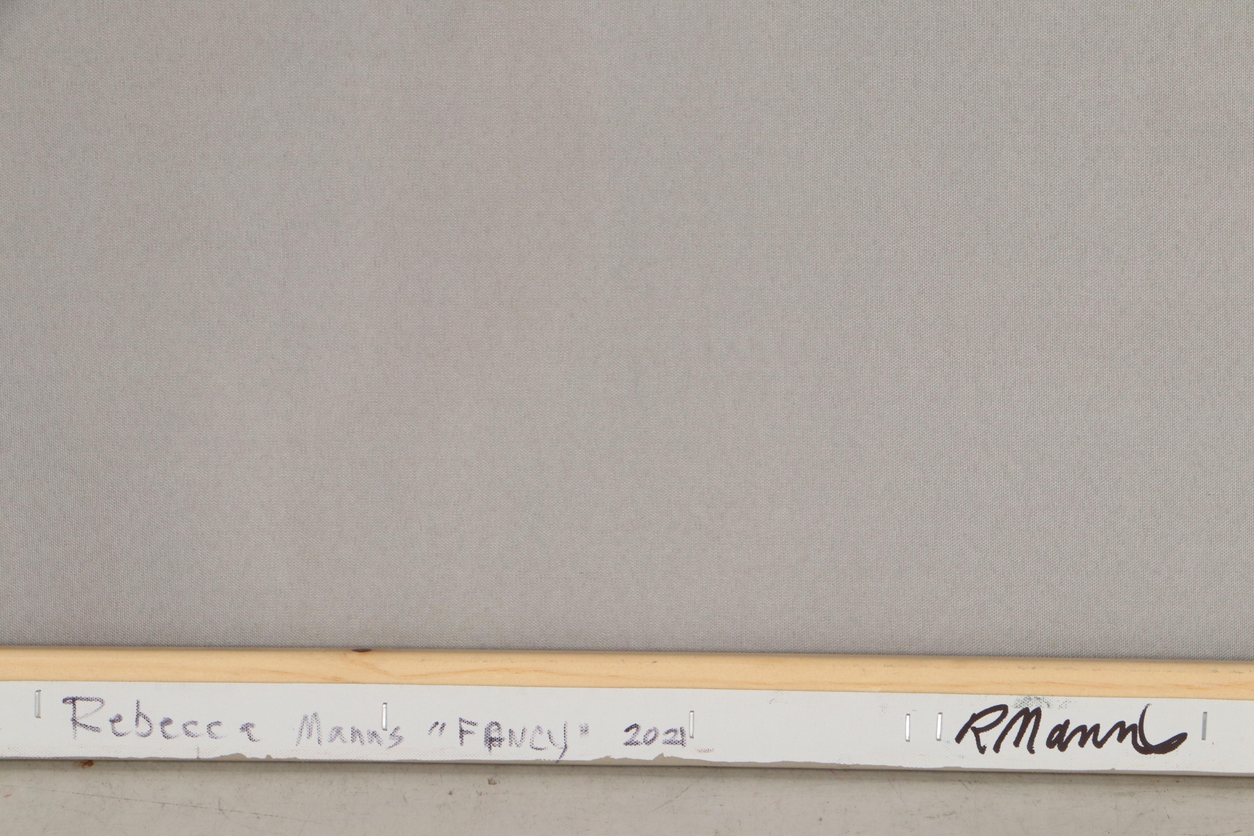 Rebecca Manns Mixed Media "Fancy," 2021