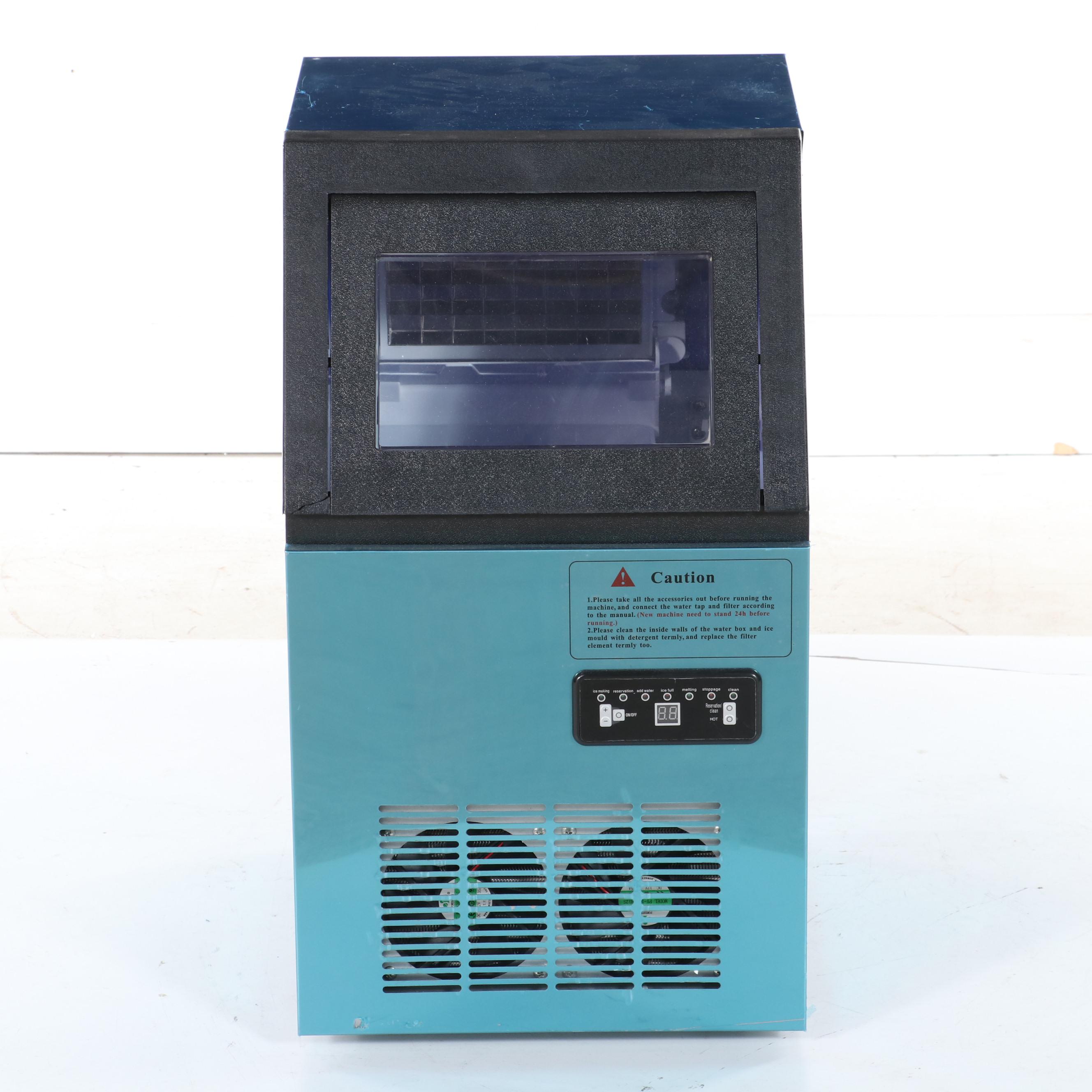 Model KS-50B Small Blue Ice Maker