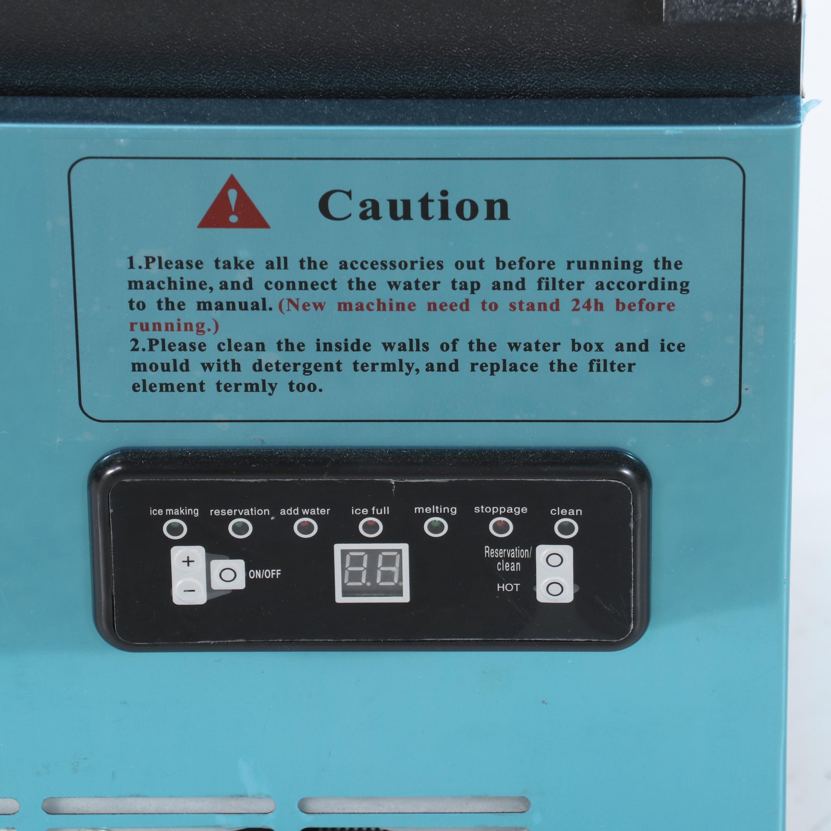 Model KS-50B Small Blue Ice Maker