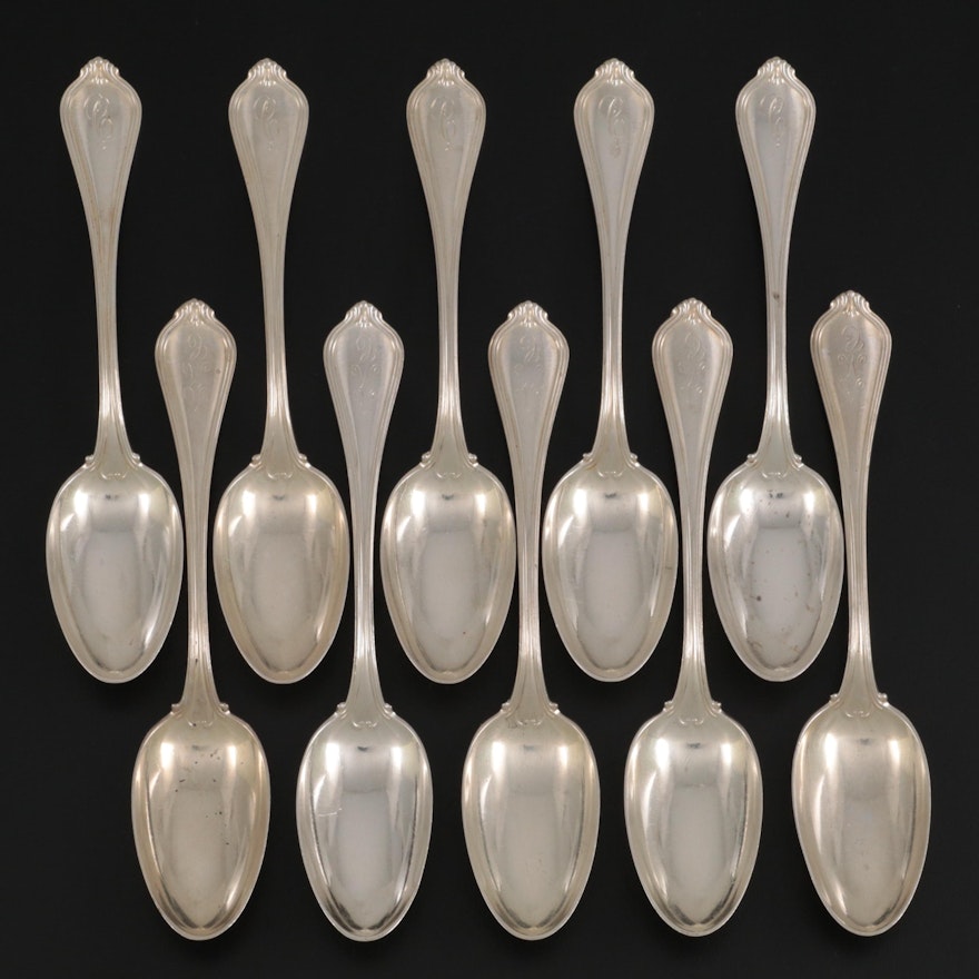 Towle "Paul Revere" Sterling Silver Teaspoons, Early to Mid-20th Century
