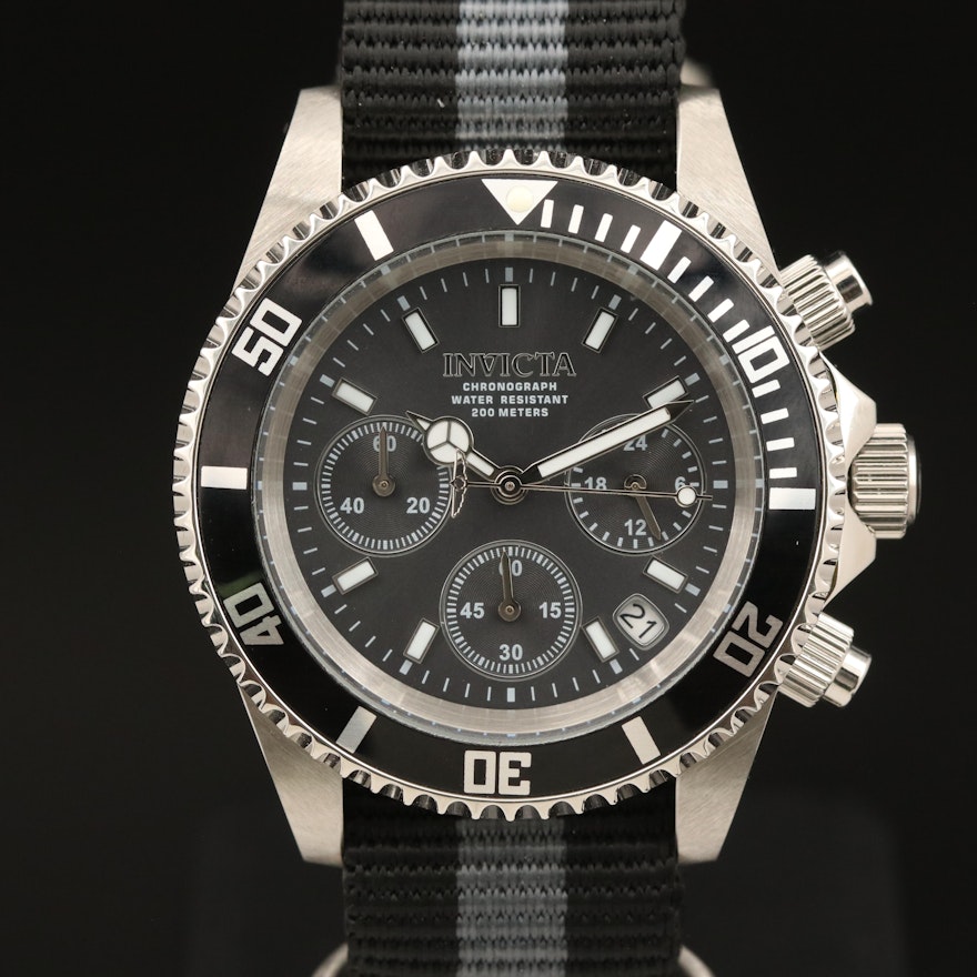 Invicta Pro Diver Chronograph Quartz Wristwatch
