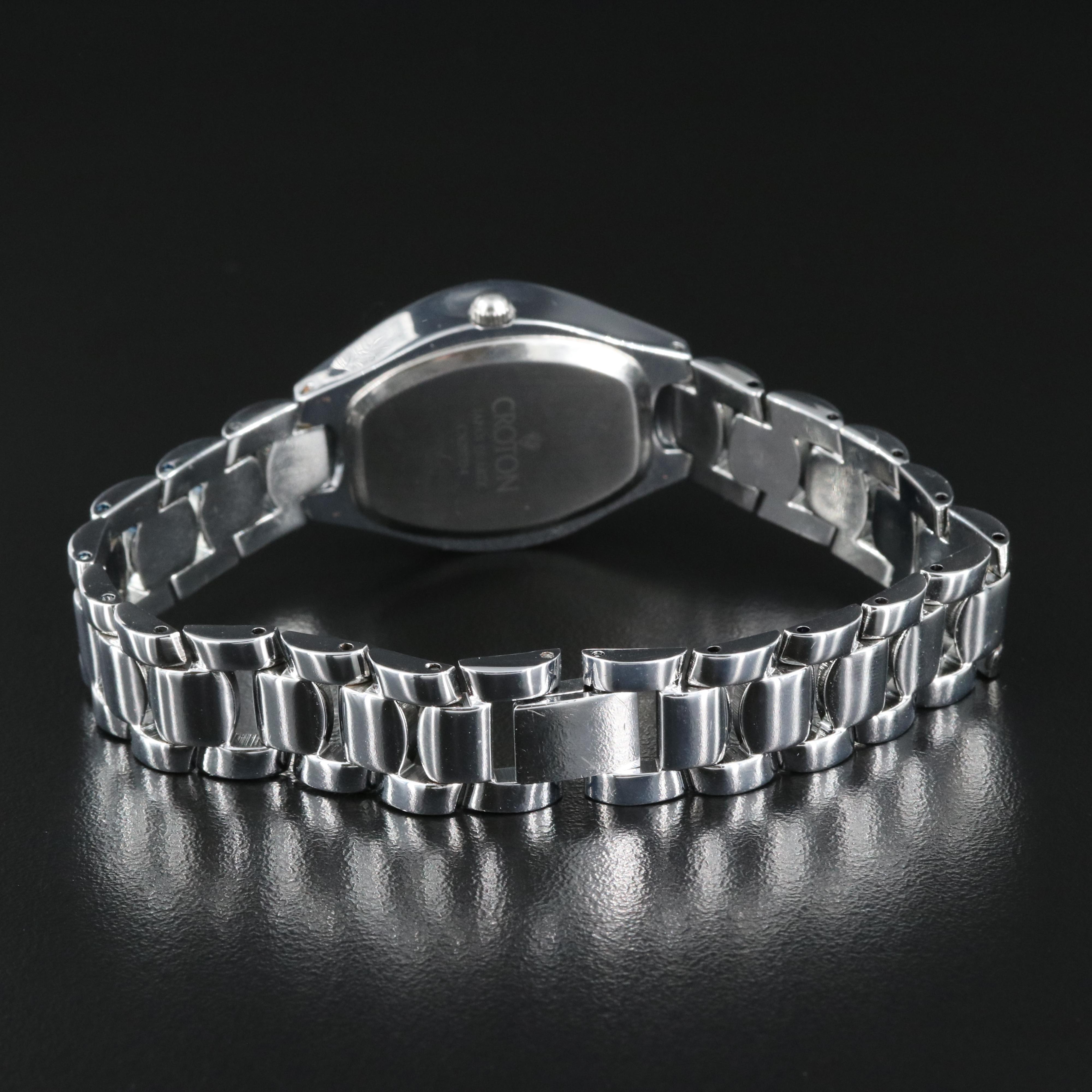 Croton "Ballroom" Diamond Markers Quartz Watch