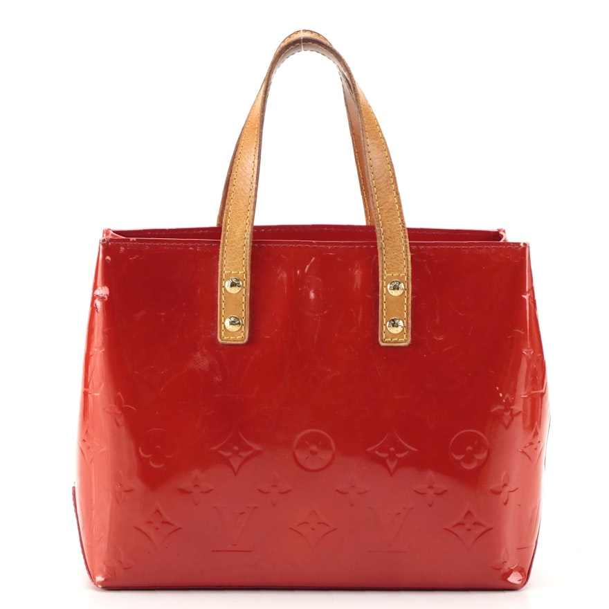 Louis Vuitton Reade PM Tote in Monogram Vernis