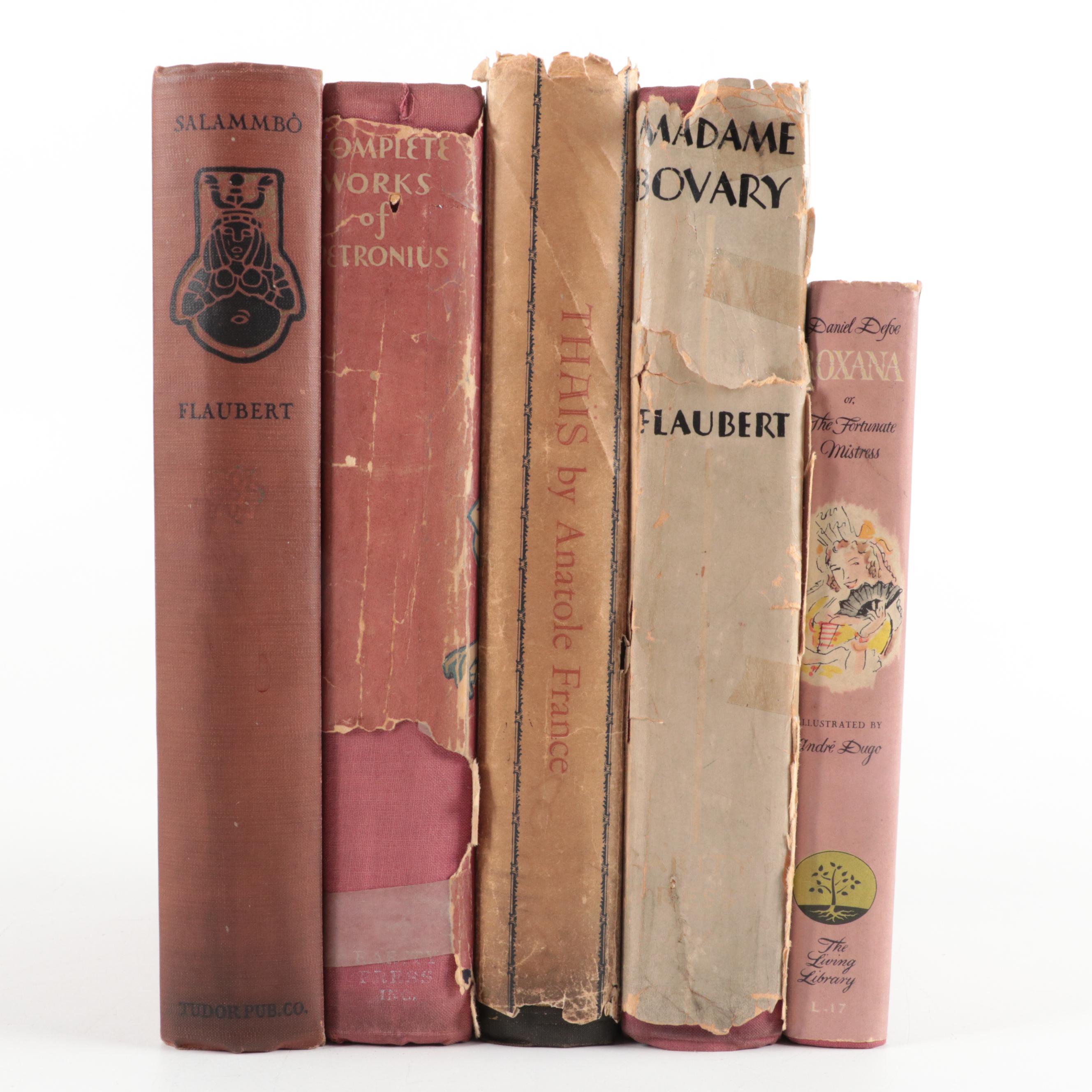 Illustrated "Roxana" by Daniel Defoe and Other Illustrated Novels