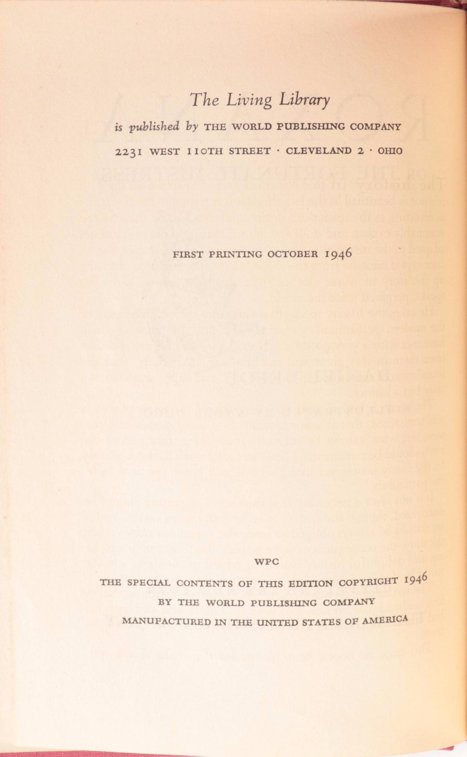 Illustrated "Roxana" by Daniel Defoe and Other Illustrated Novels