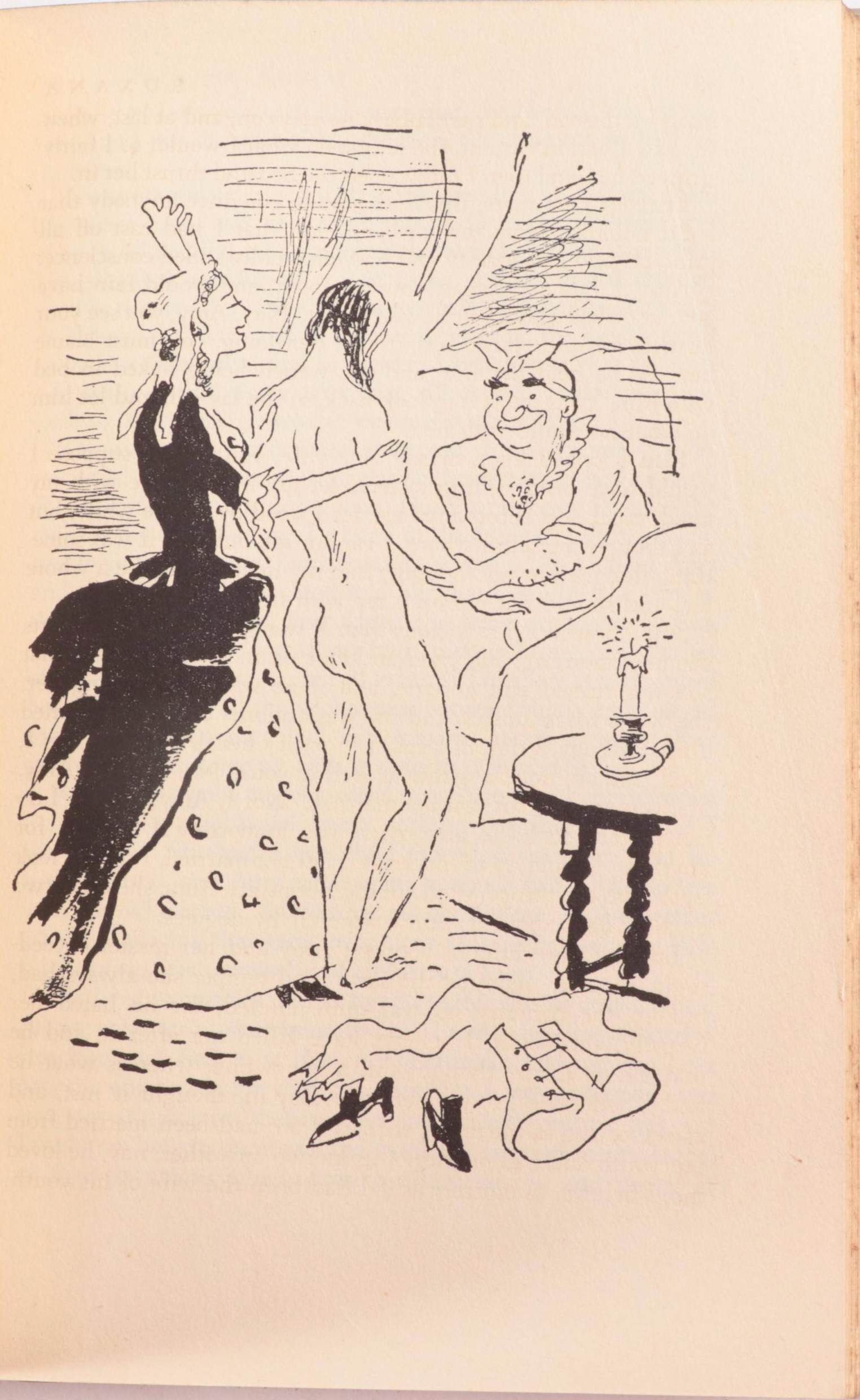 Illustrated "Roxana" by Daniel Defoe and Other Illustrated Novels