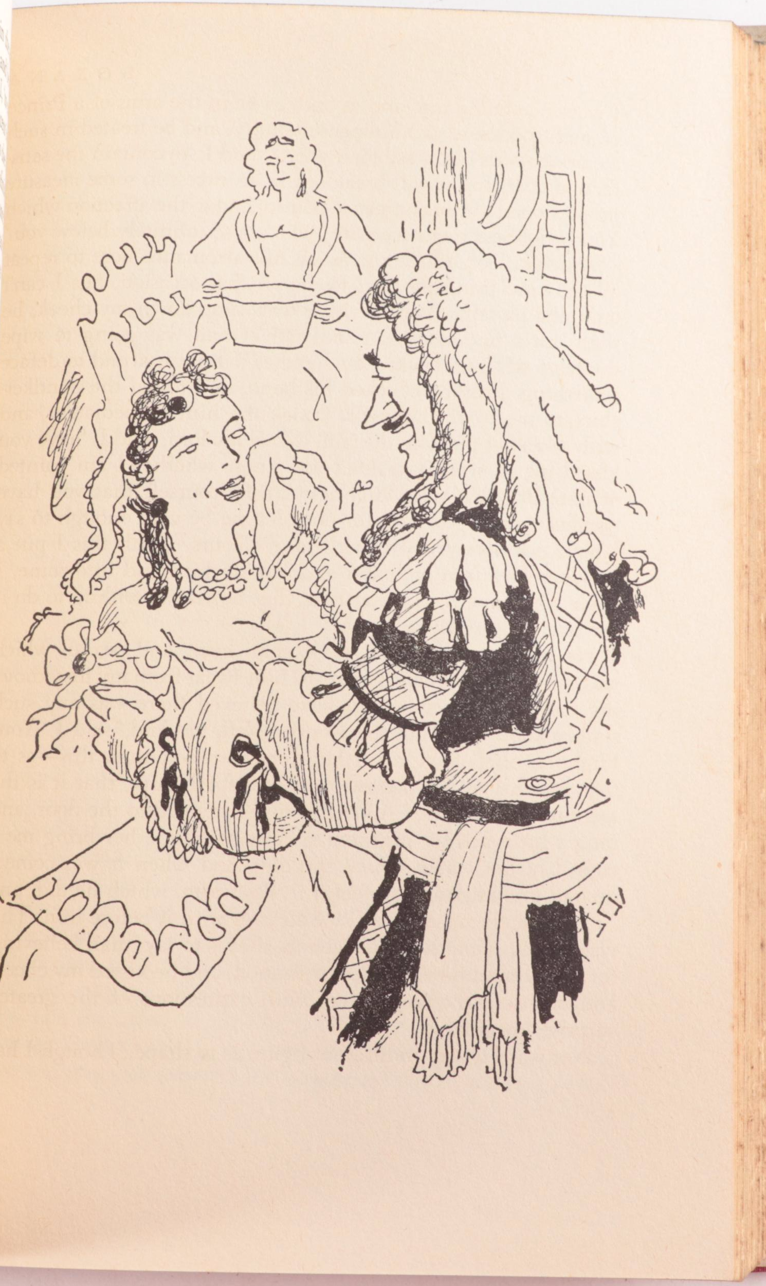 Illustrated "Roxana" by Daniel Defoe and Other Illustrated Novels