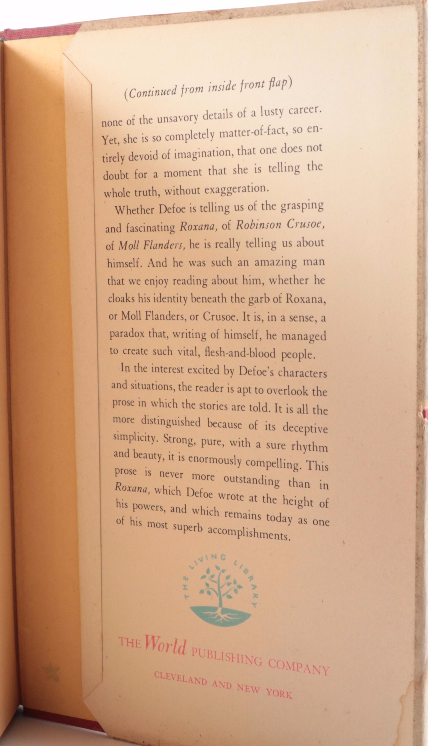 Illustrated "Roxana" by Daniel Defoe and Other Illustrated Novels