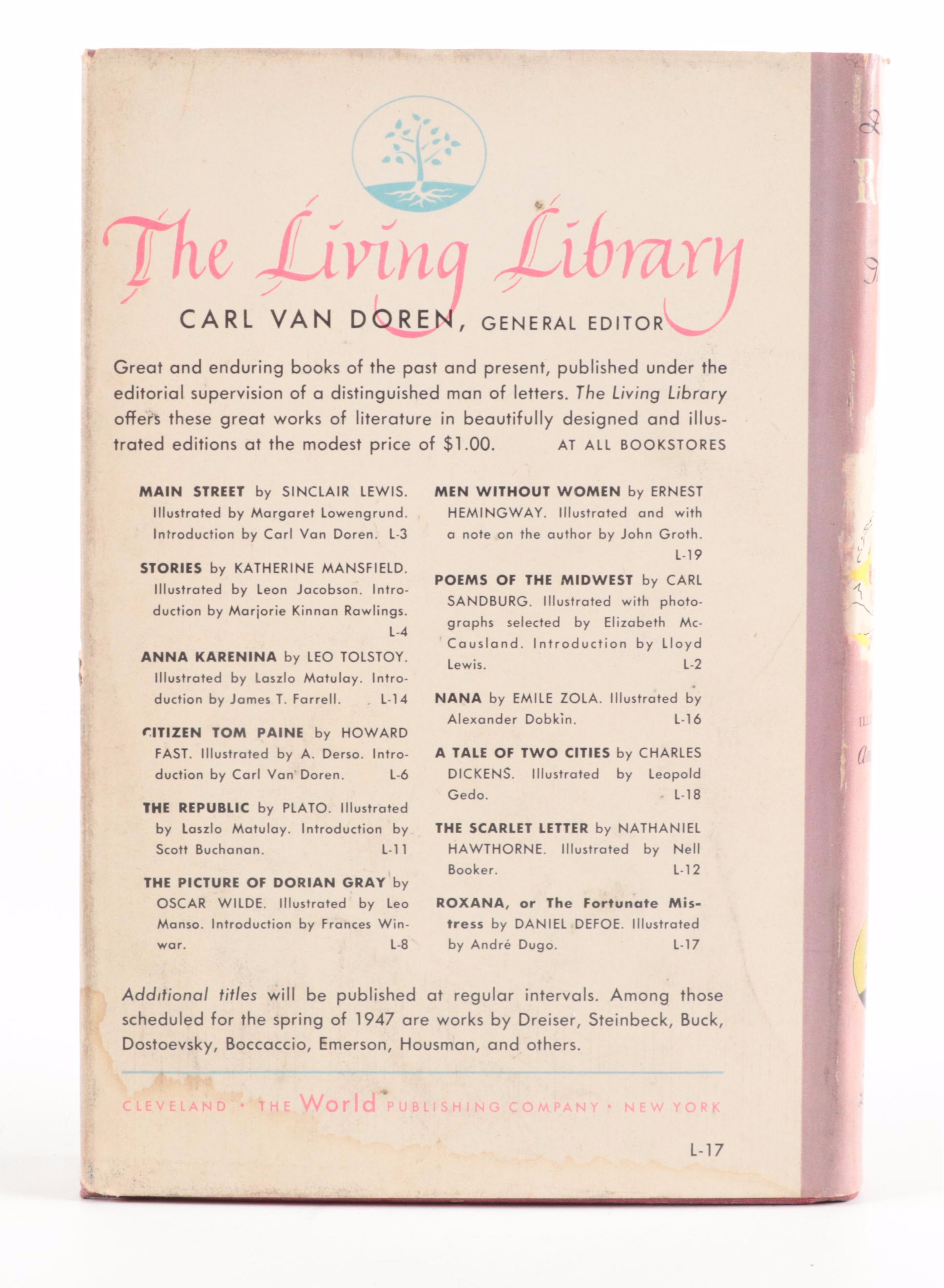 Illustrated "Roxana" by Daniel Defoe and Other Illustrated Novels