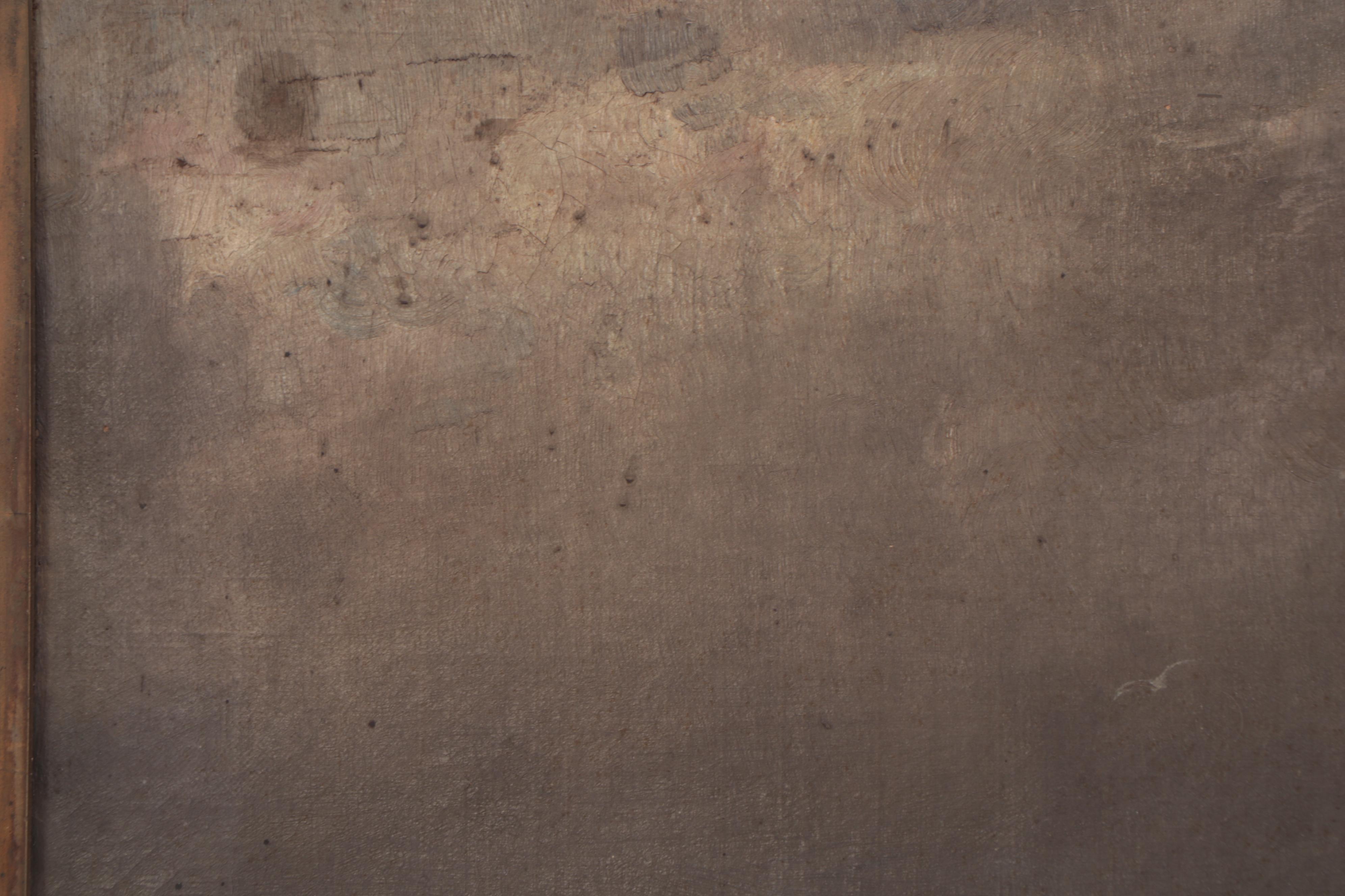 Marshall Johnson Jr. Nautical Oil Painting, Circa 1900