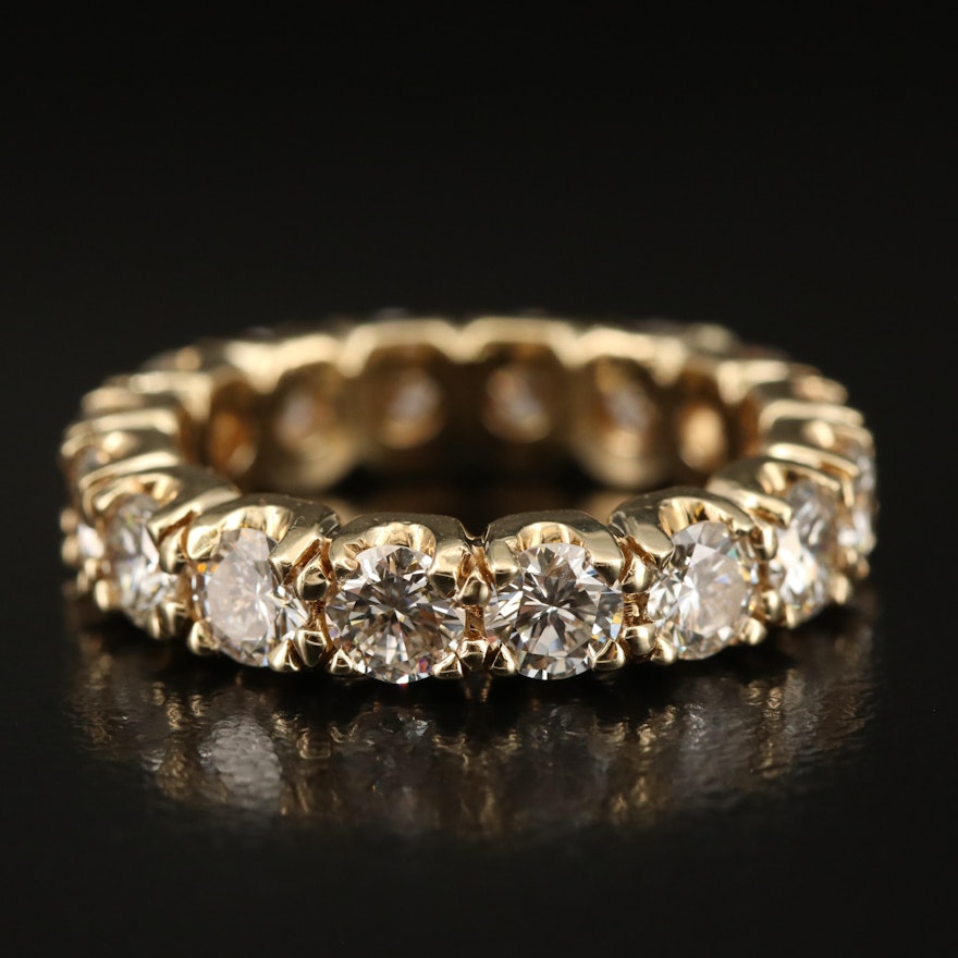 14K 3.24 CTW Diamond Eternity Band