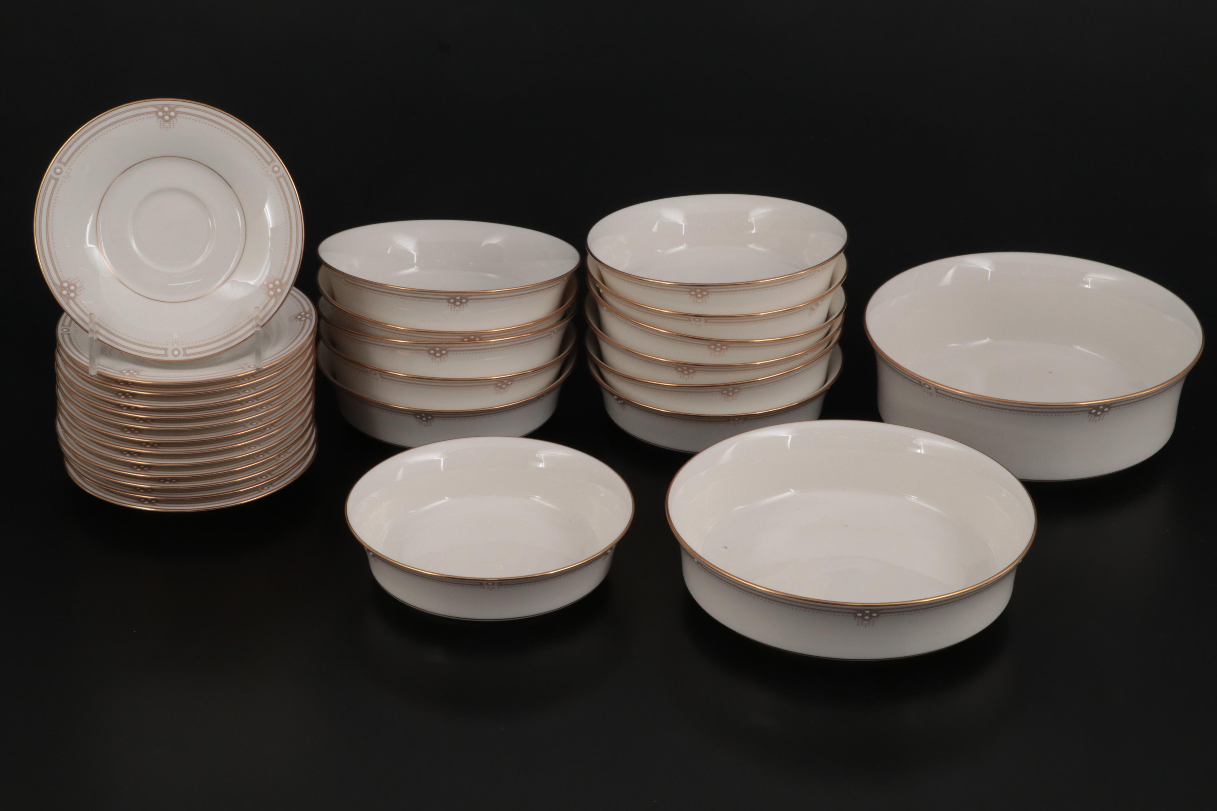 Noritake Fine China "Satin Gown" Dinnerware and Table Accessories