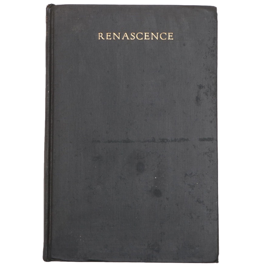 Fourth Edition "Renascence" by Edna St. Vincent Millay, 1921