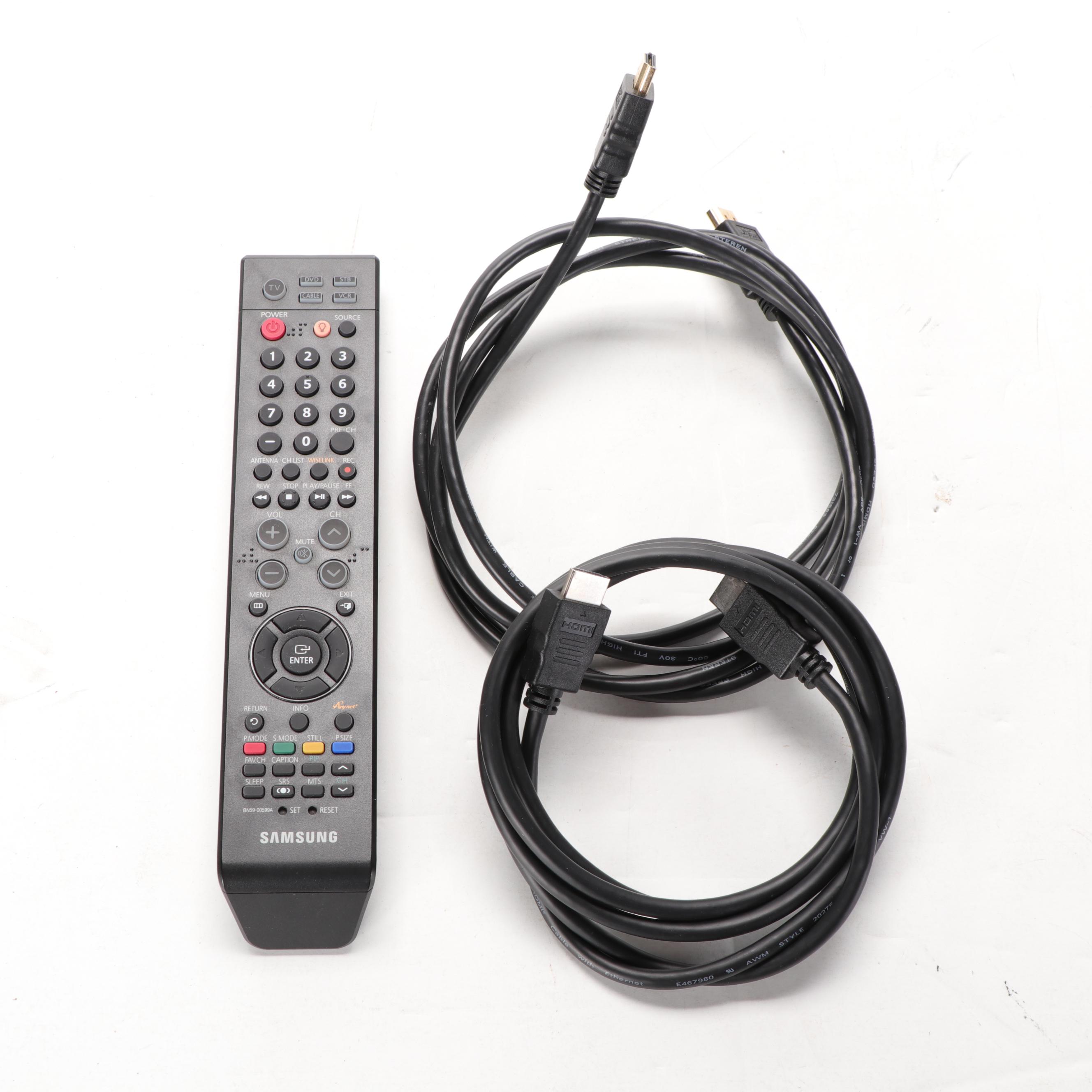 Samsung 40" 1080p Flat-Panel LCD Television with Remote