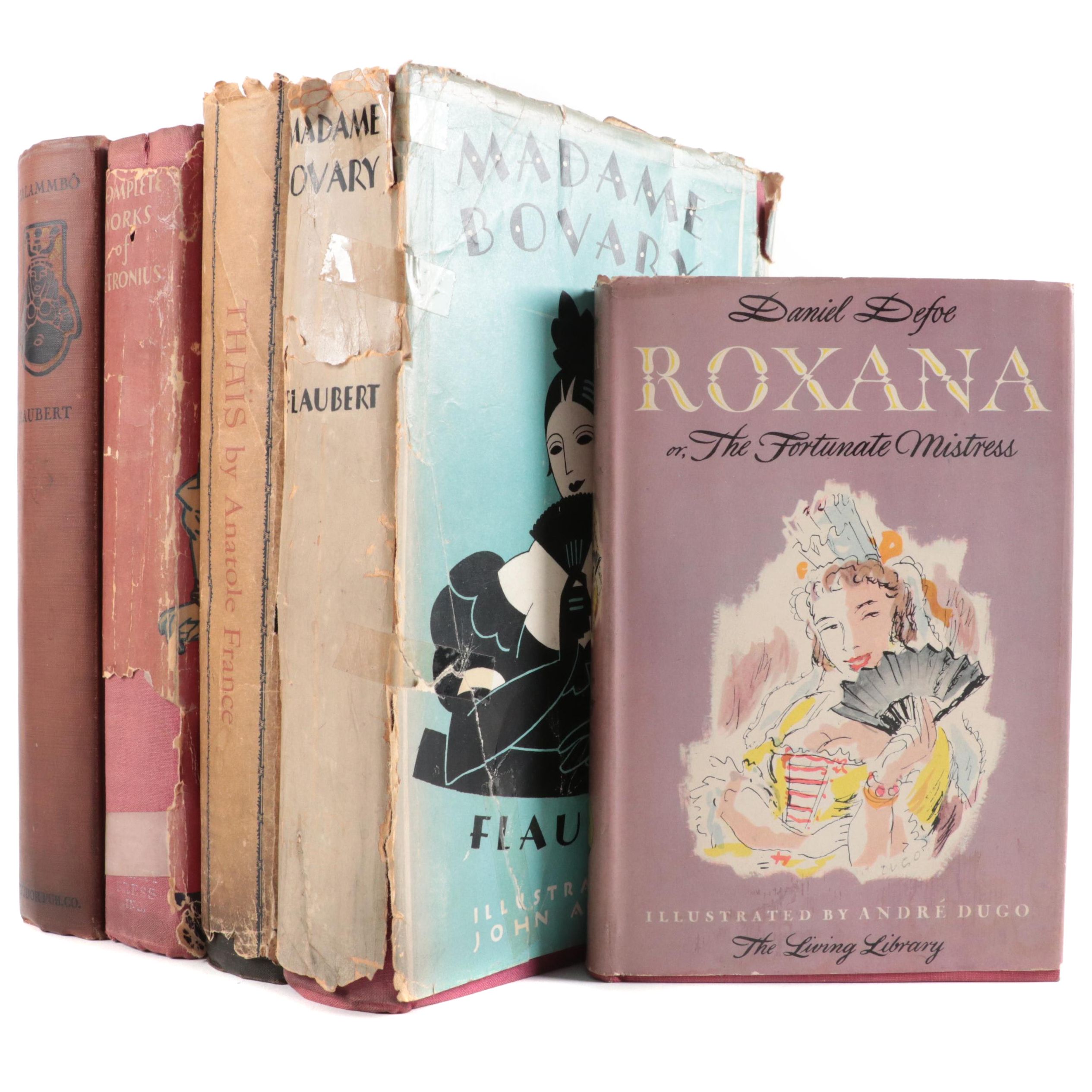 Illustrated "Roxana" by Daniel Defoe and Other Illustrated Novels